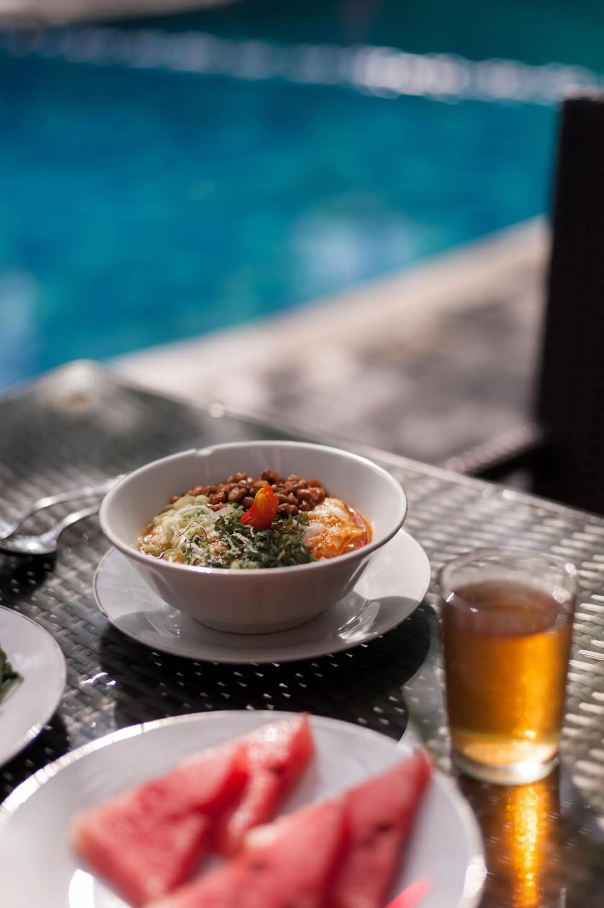 Breakfast in Surya Kencana Seaside Hotel