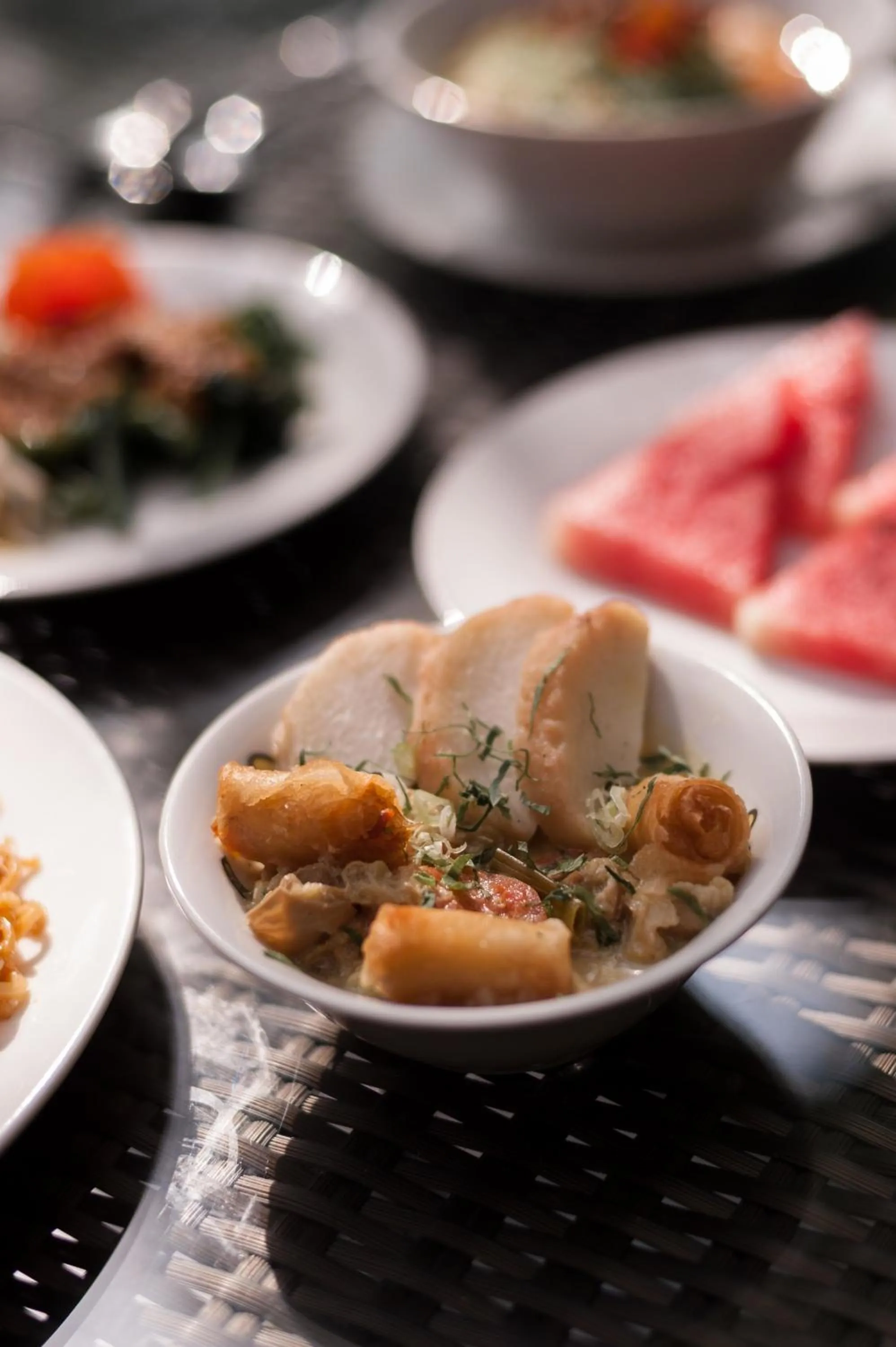 Breakfast in Surya Kencana Seaside Hotel