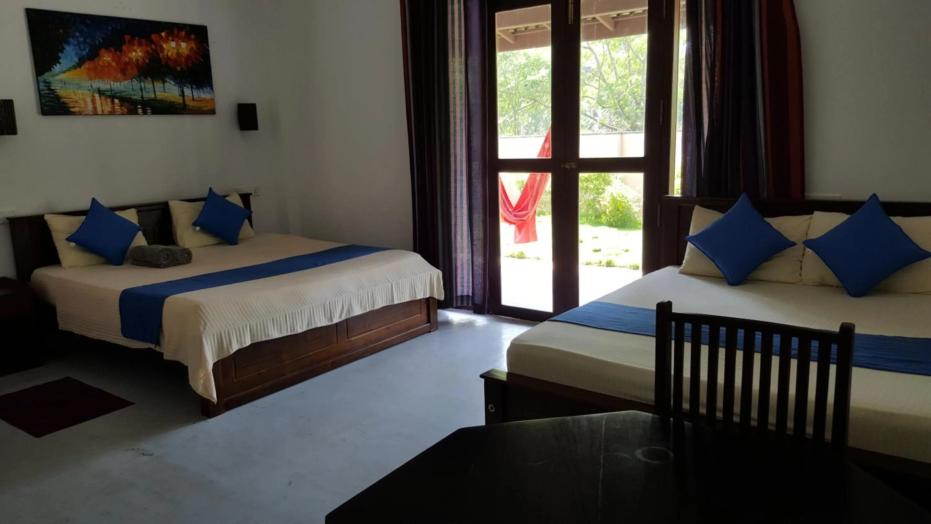 Bed in Santori Unawatuna