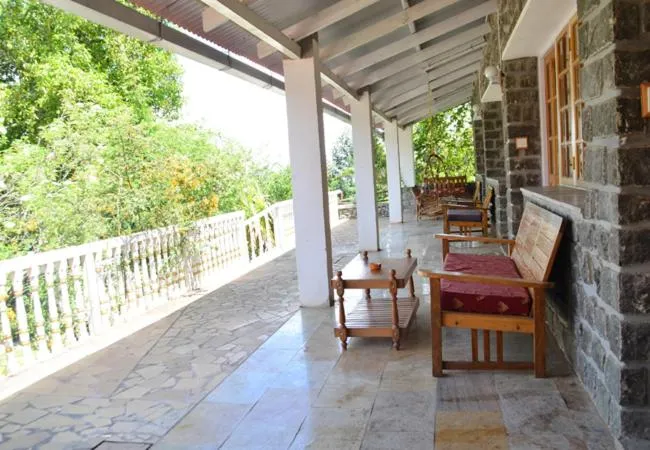 Patio in Lilly's Valley Resort