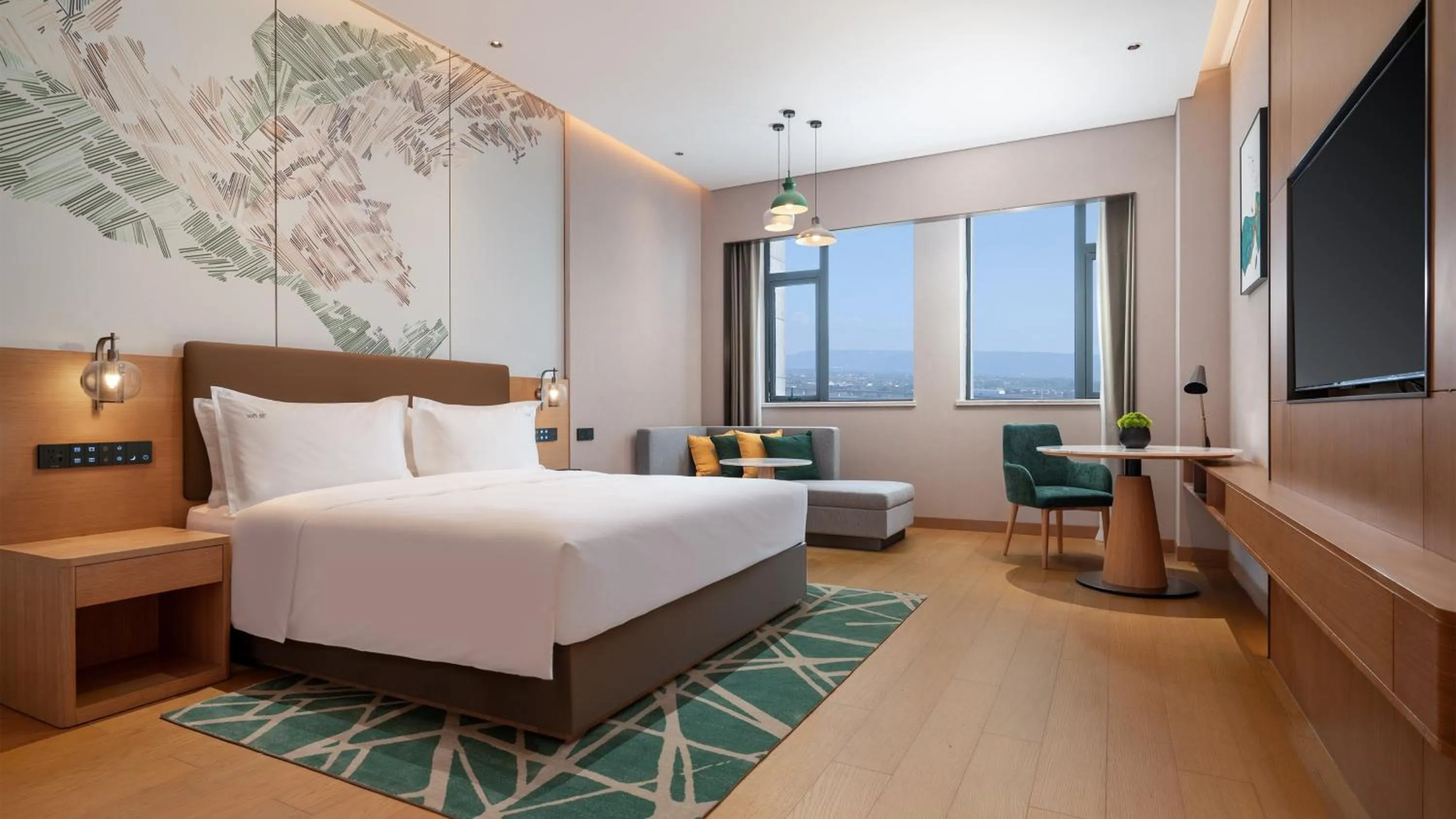 Photo of the whole room, Bed in Holiday Inn Weinan High-Tech Zone by IHG