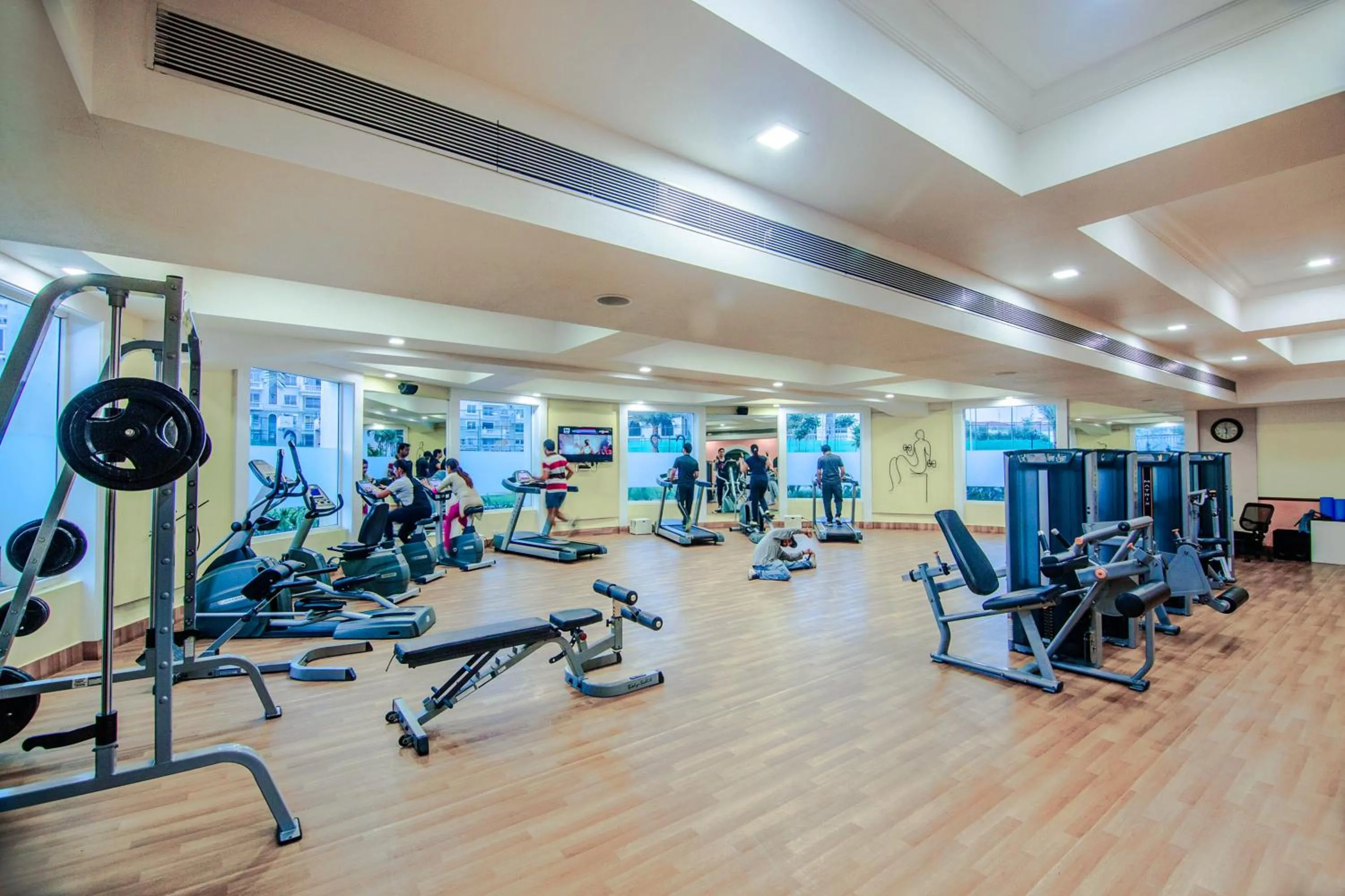 Fitness centre/facilities in Club Paraiso