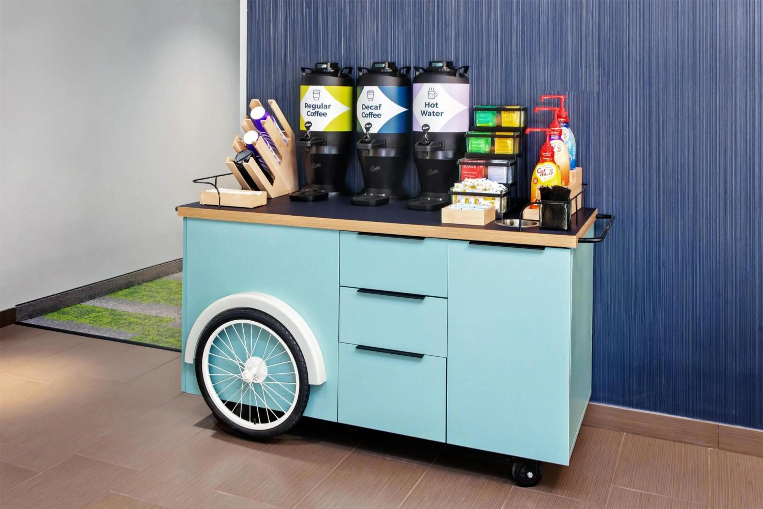 Dining area in Spark by Hilton Rochester South