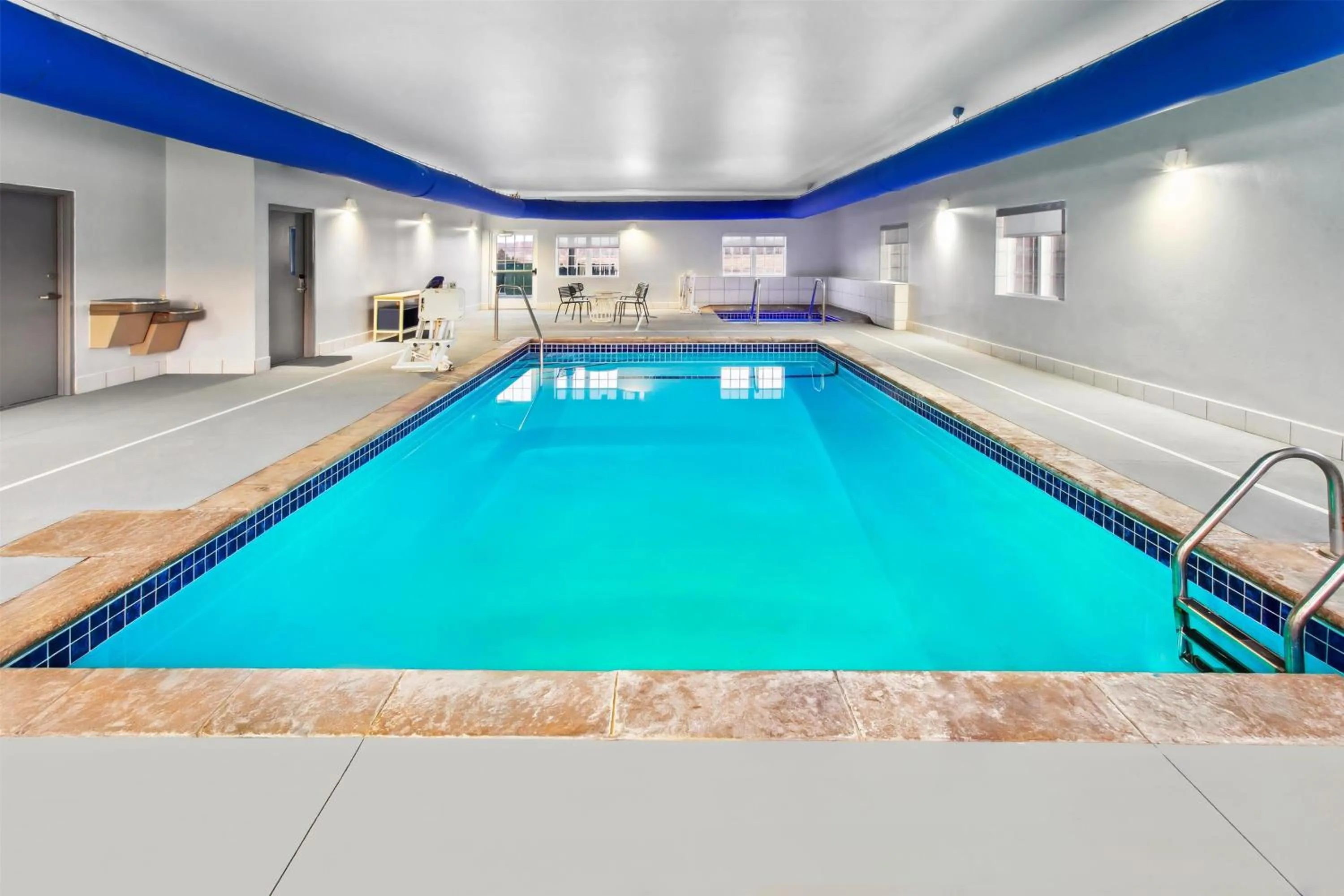 Pool view in Spark by Hilton Rochester South