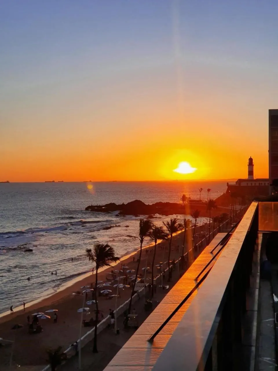 Property building in Flat na Praia do Farol da Barra