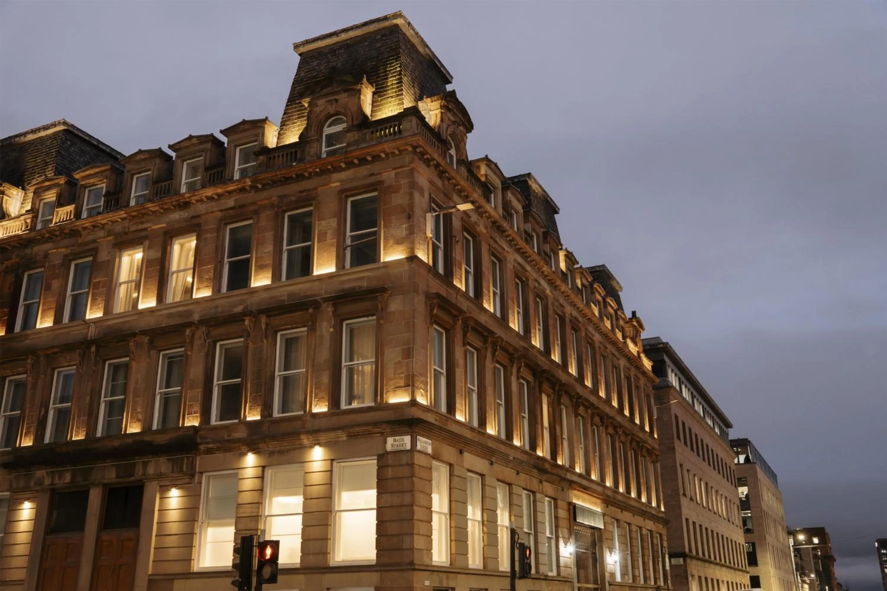Property building in The Wellington Glasgow by Adina