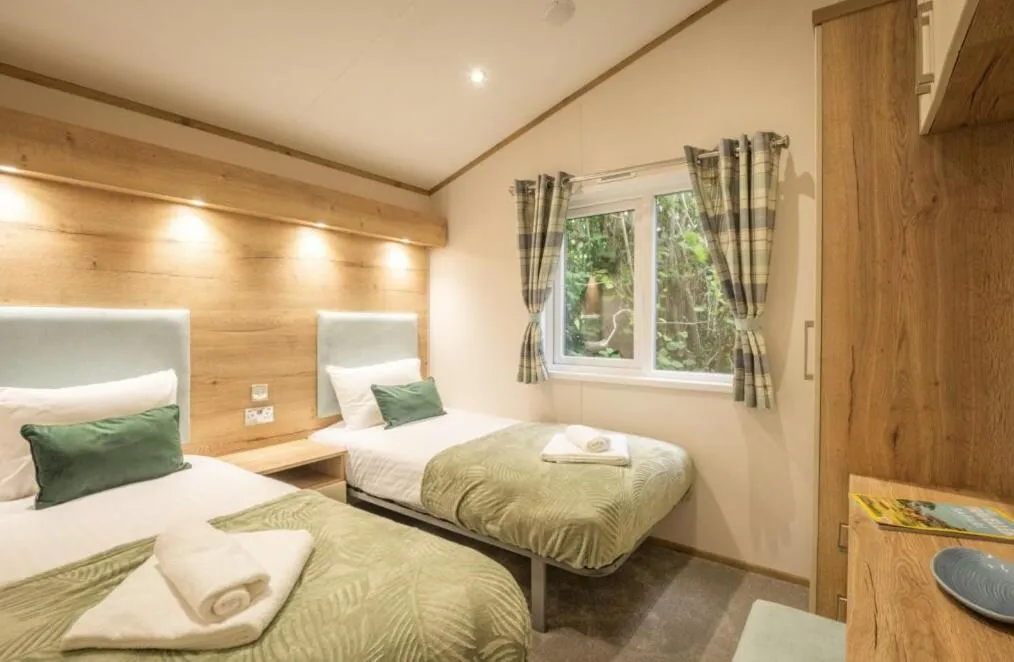 Bed in Tan Rallt Holiday Park & Spa