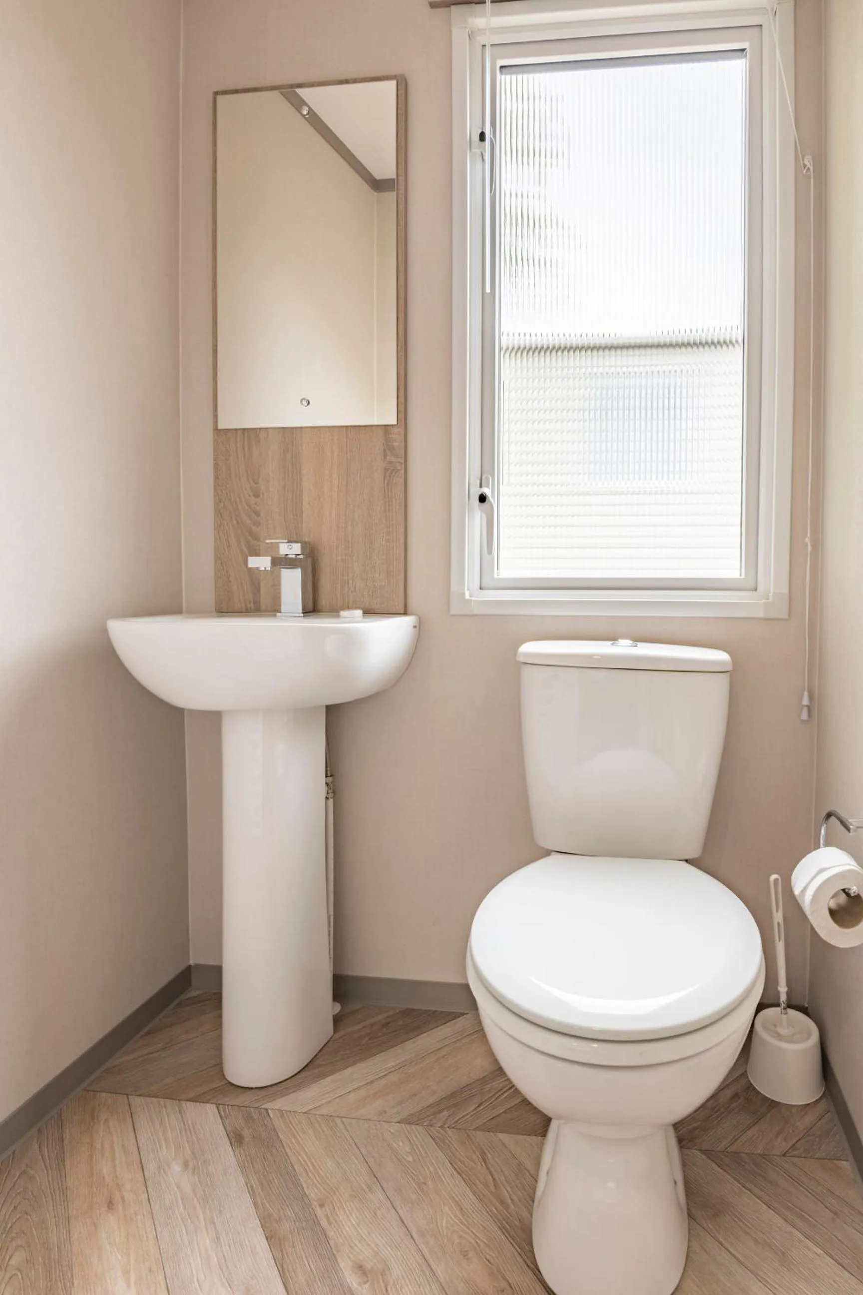 Bathroom in Tan Rallt Holiday Park & Spa