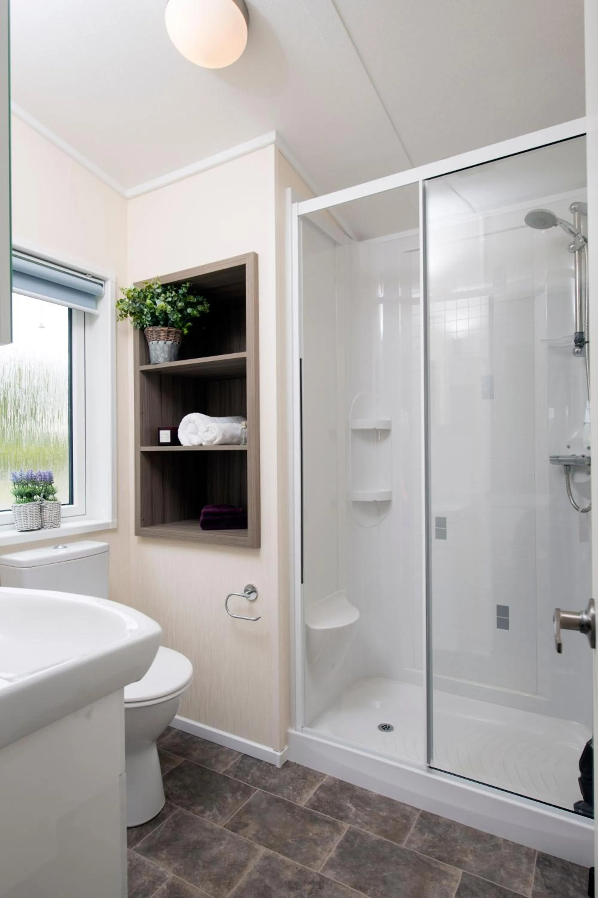 Bathroom in Tan Rallt Holiday Park & Spa