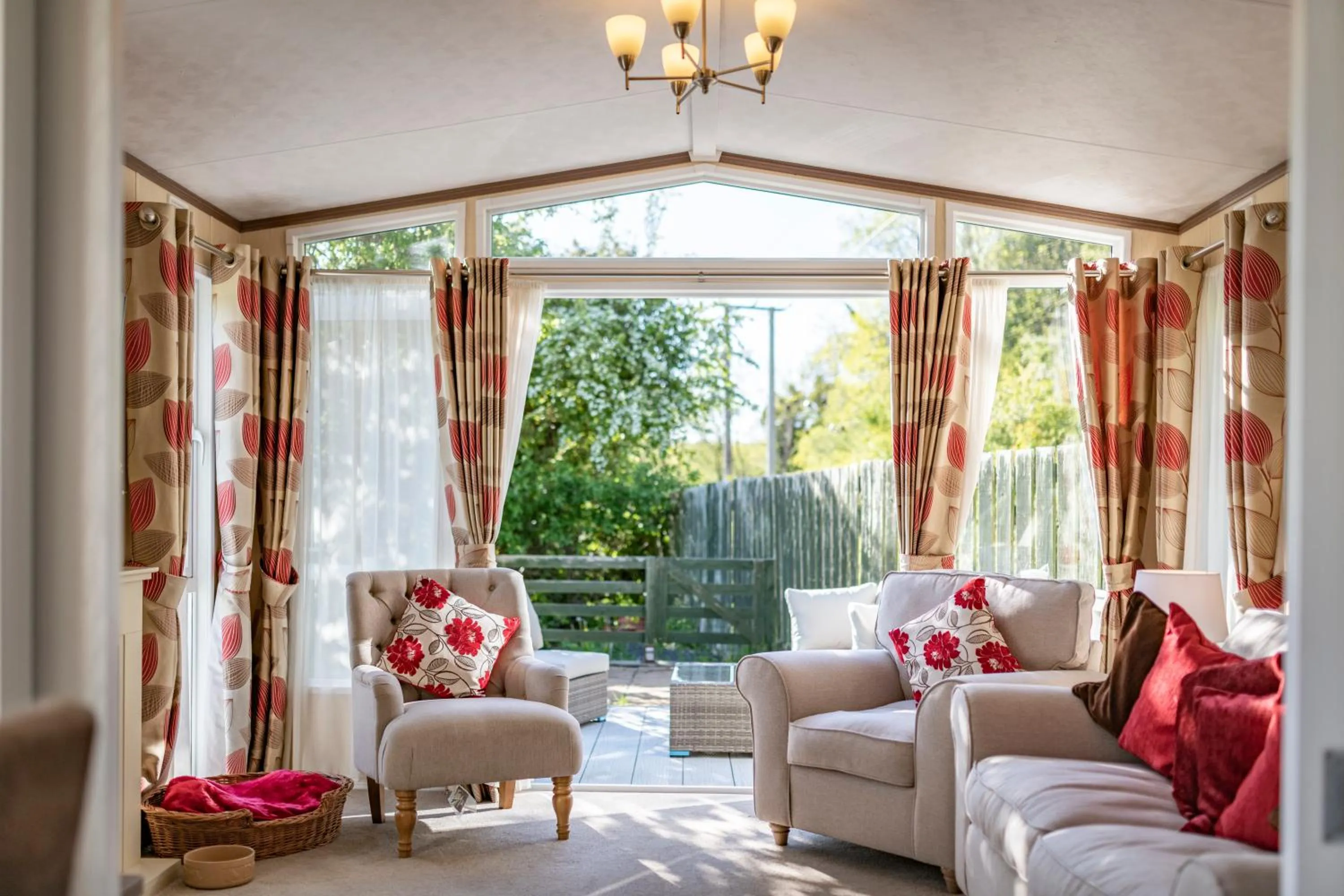 Living room in Tan Rallt Holiday Park & Spa