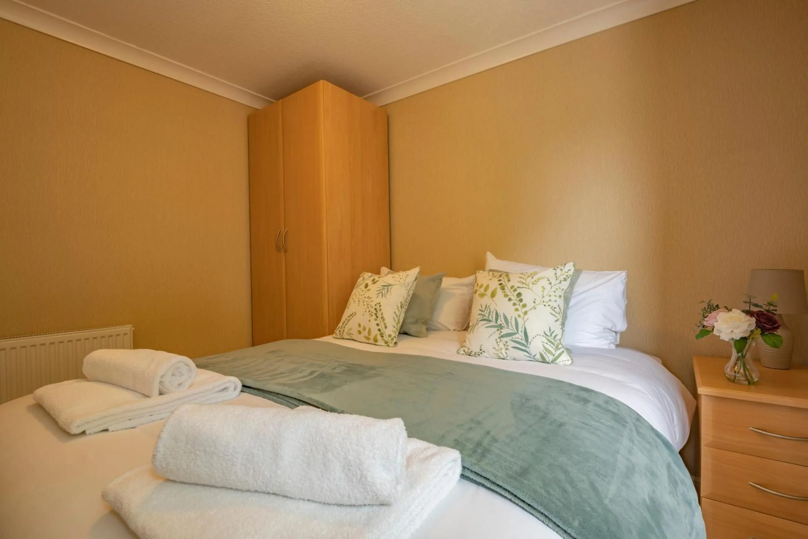 Bedroom, Bed in Tan Rallt Holiday Park & Spa