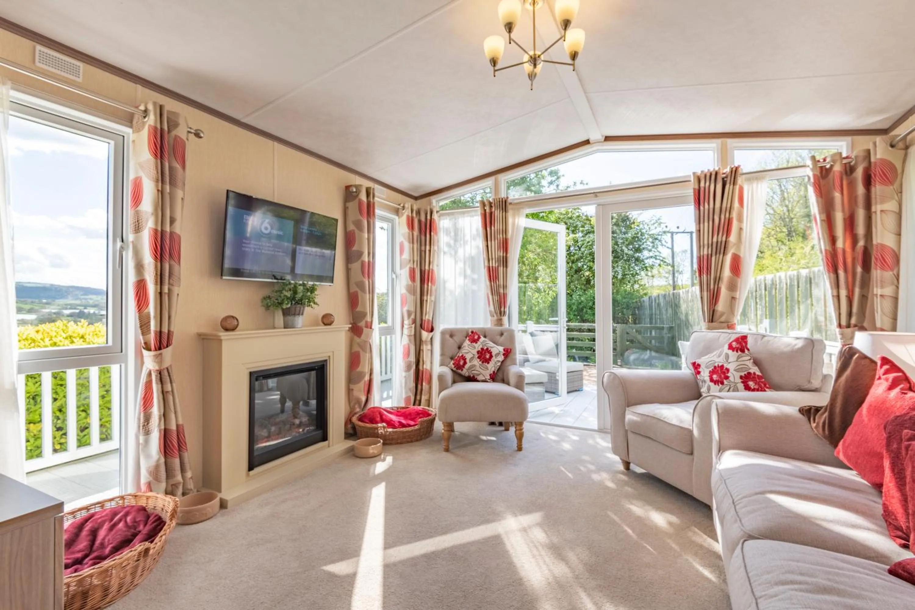 TV and multimedia in Tan Rallt Holiday Park & Spa