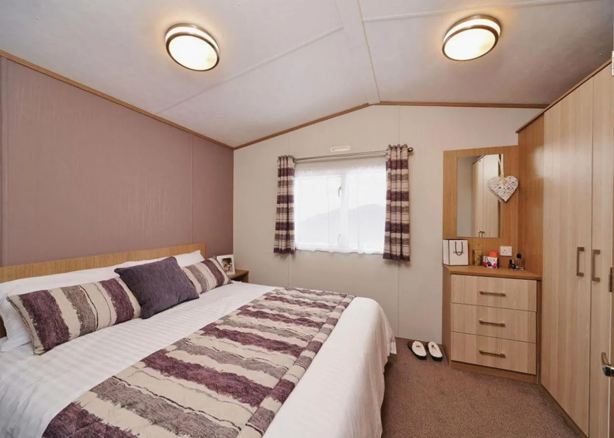 Bedroom, Bed in Tan Rallt Holiday Park & Spa