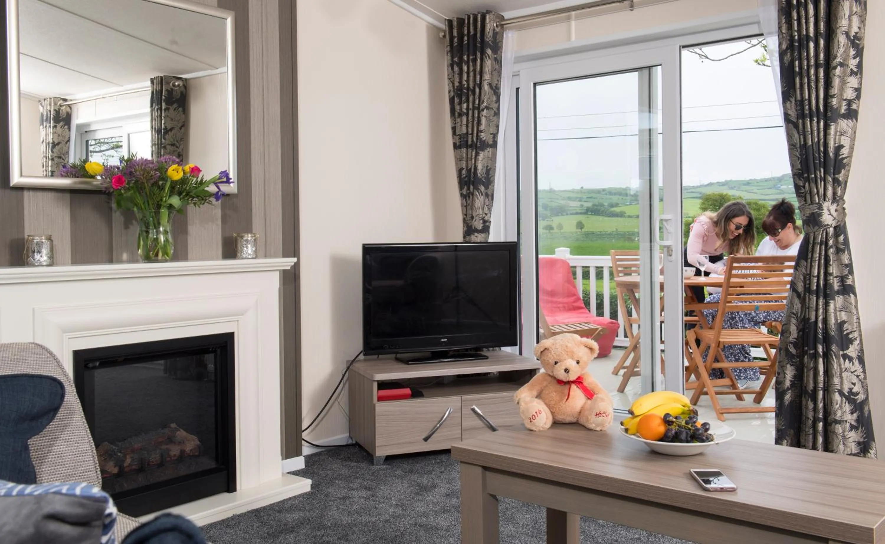 TV and multimedia in Tan Rallt Holiday Park & Spa