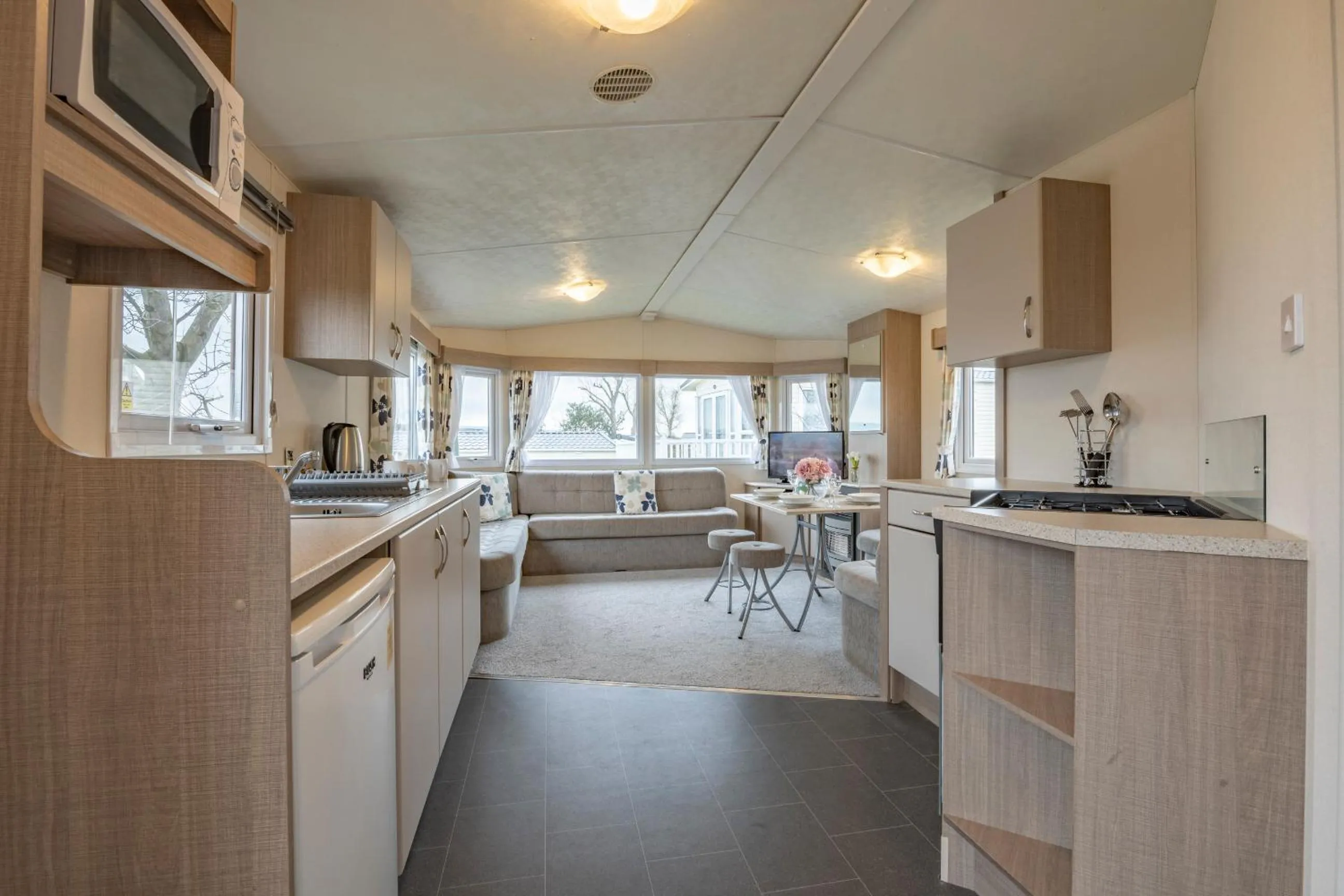 Living room in Tan Rallt Holiday Park & Spa