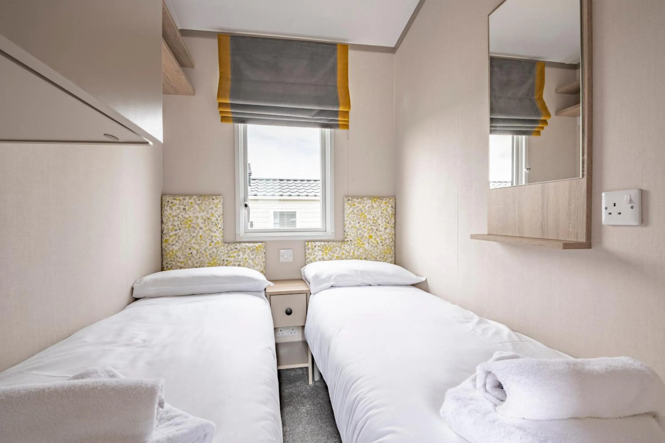 Bed in Tan Rallt Holiday Park & Spa