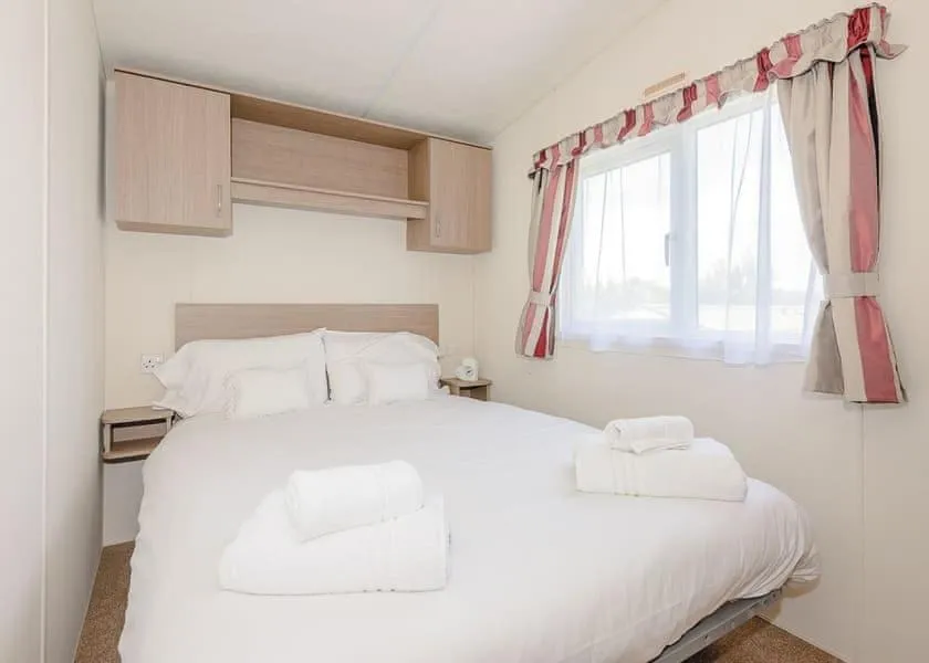 Bed in Tan Rallt Holiday Park & Spa