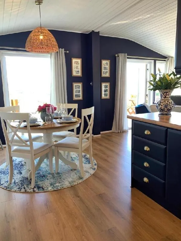 Dining area in Tan Rallt Holiday Park & Spa