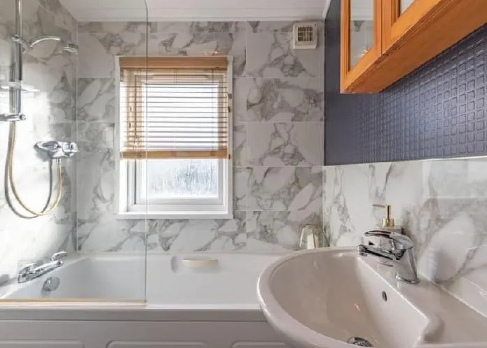 Bathroom in Tan Rallt Holiday Park & Spa