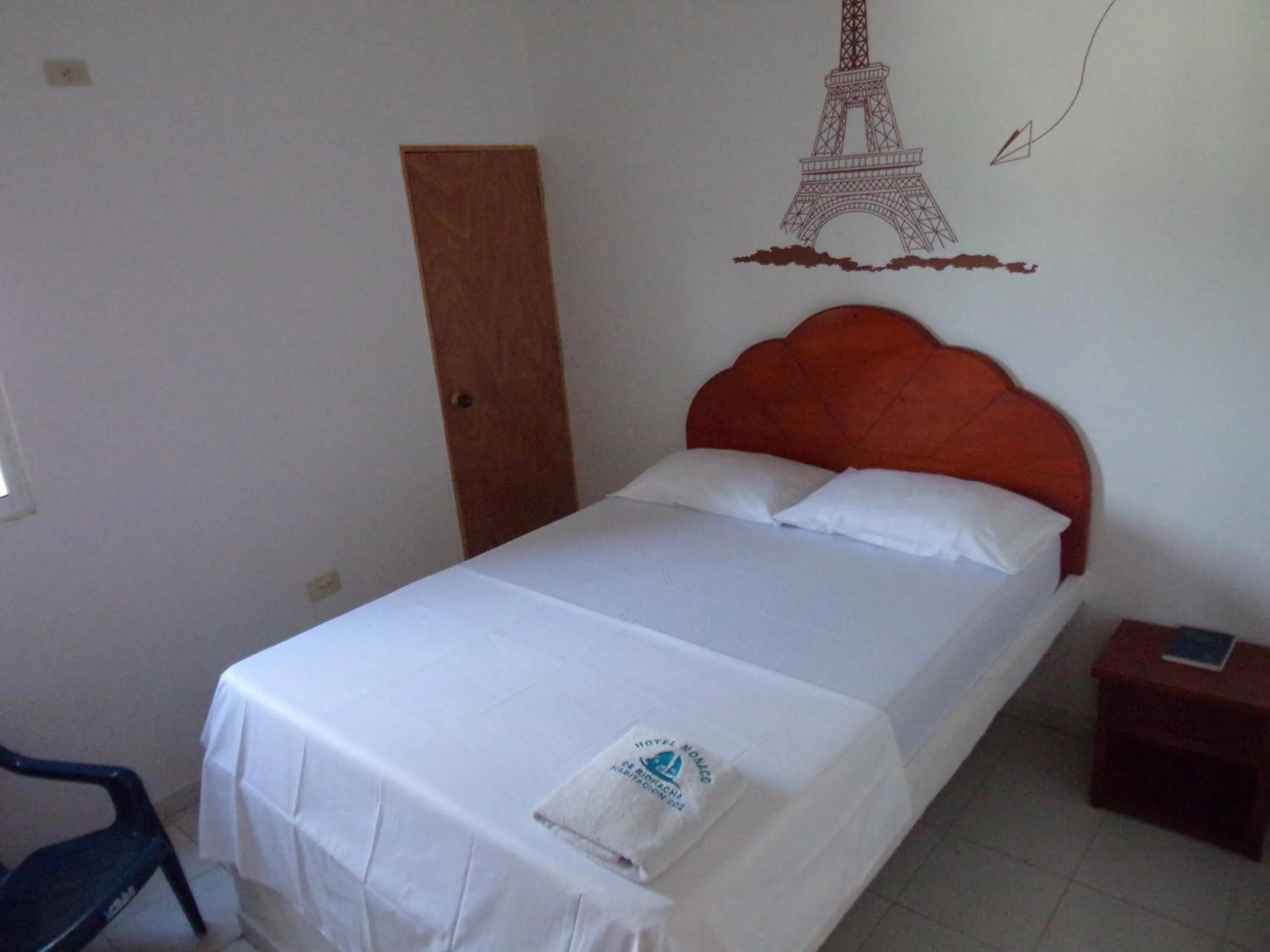 Bed in Hotel Monaco De Riohacha