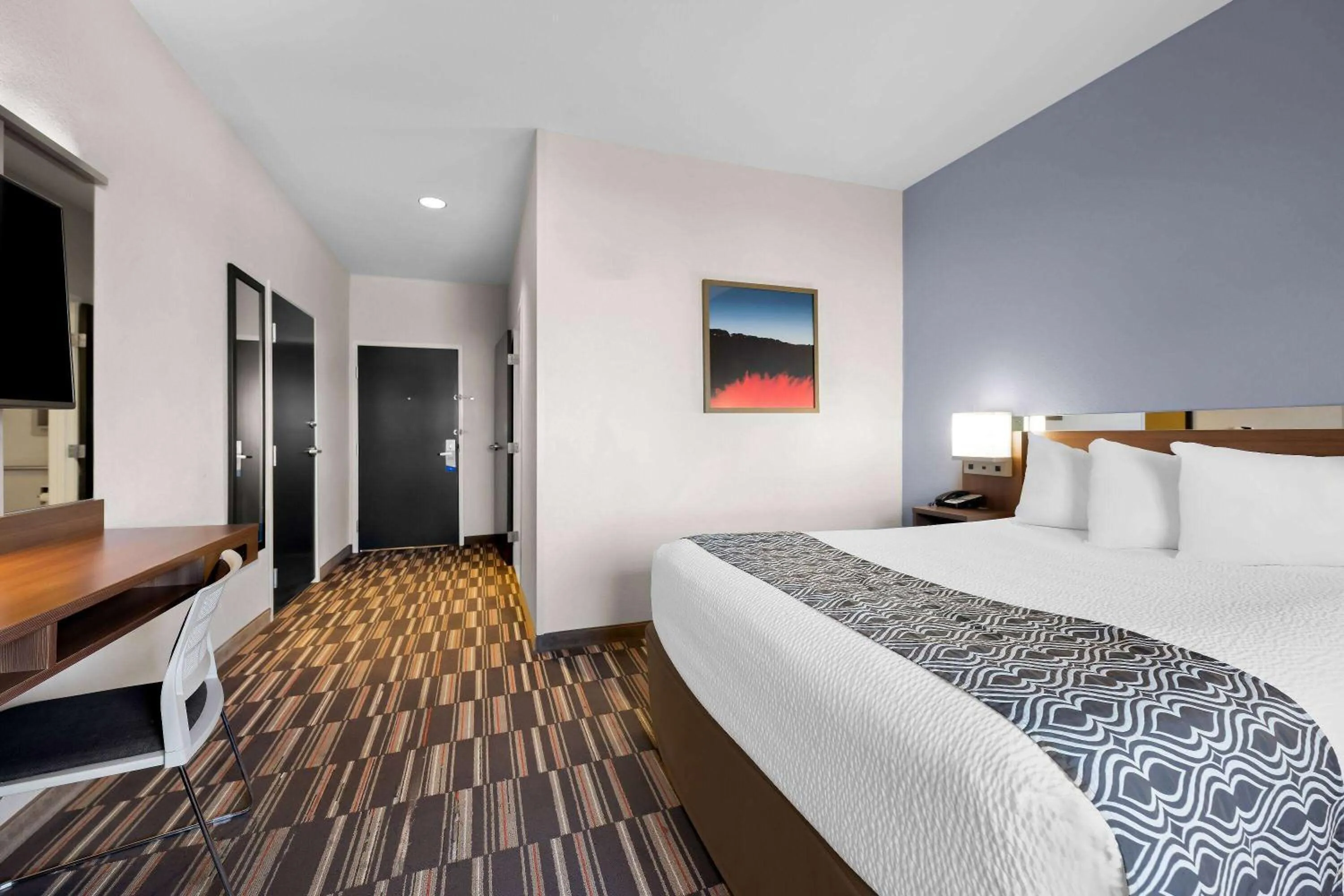 Bed in Microtel Inn & Suites by Wyndham Sweetwater