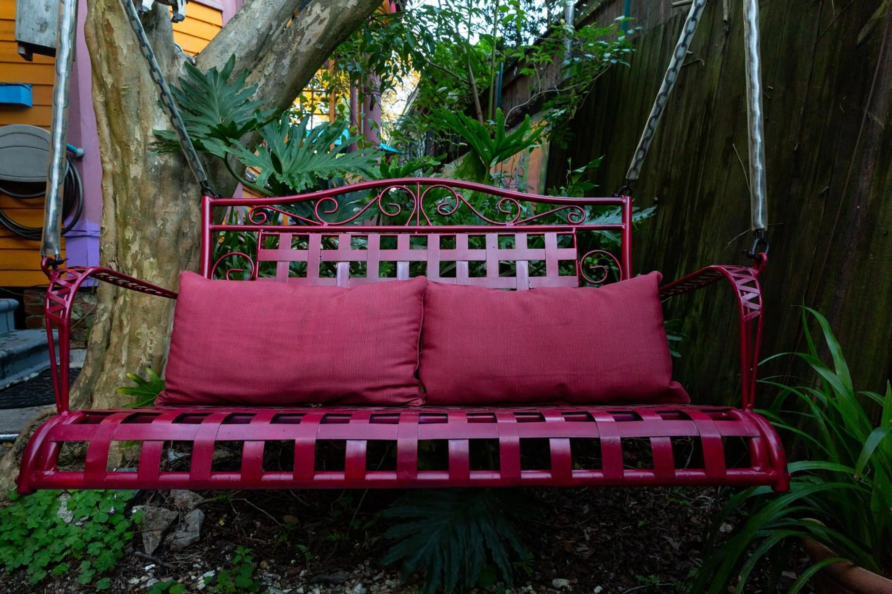 Patio in The Blue60 Marigny Inn