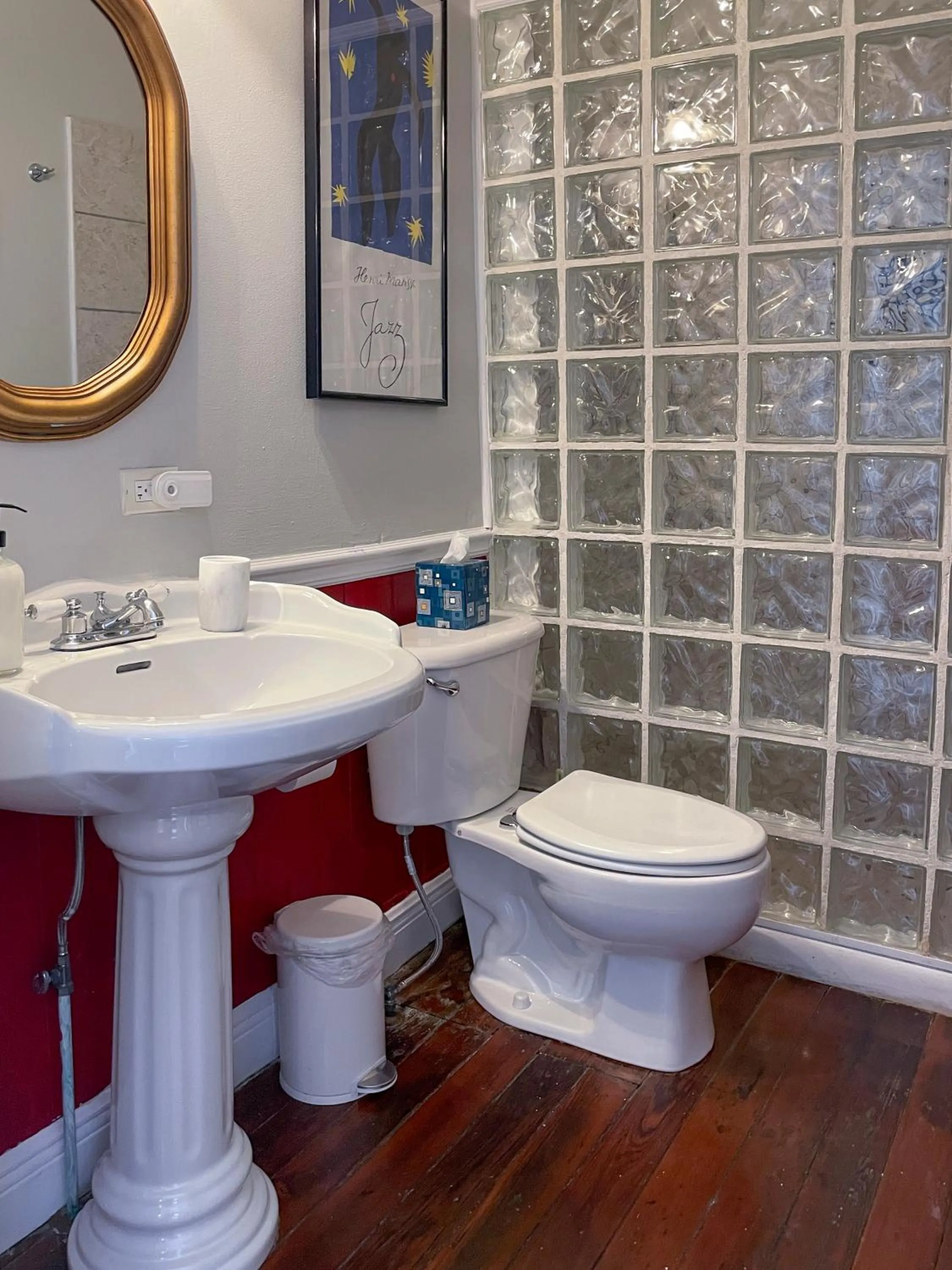 Bathroom in The Blue60 Marigny Inn