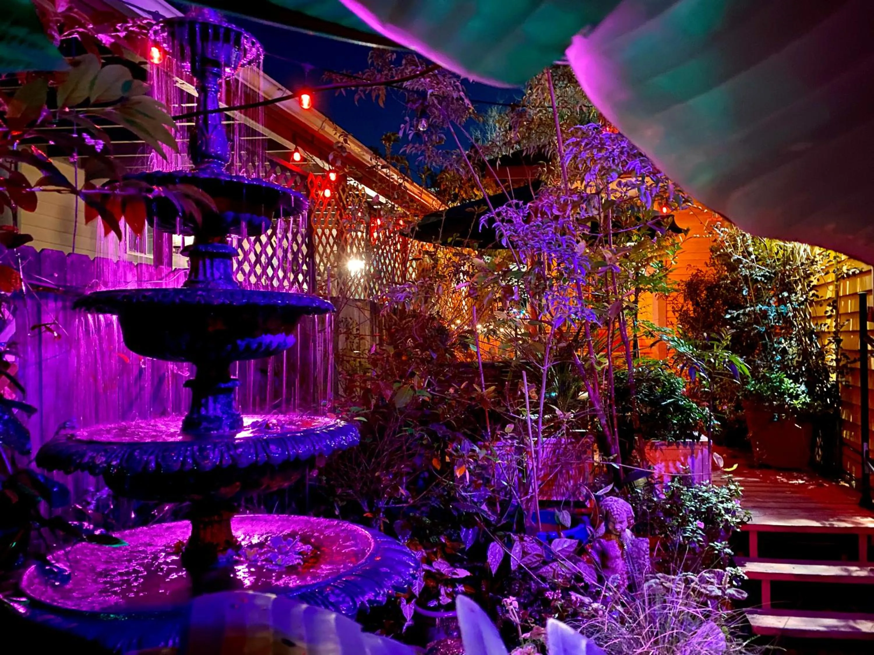 Garden in The Blue60 Marigny Inn