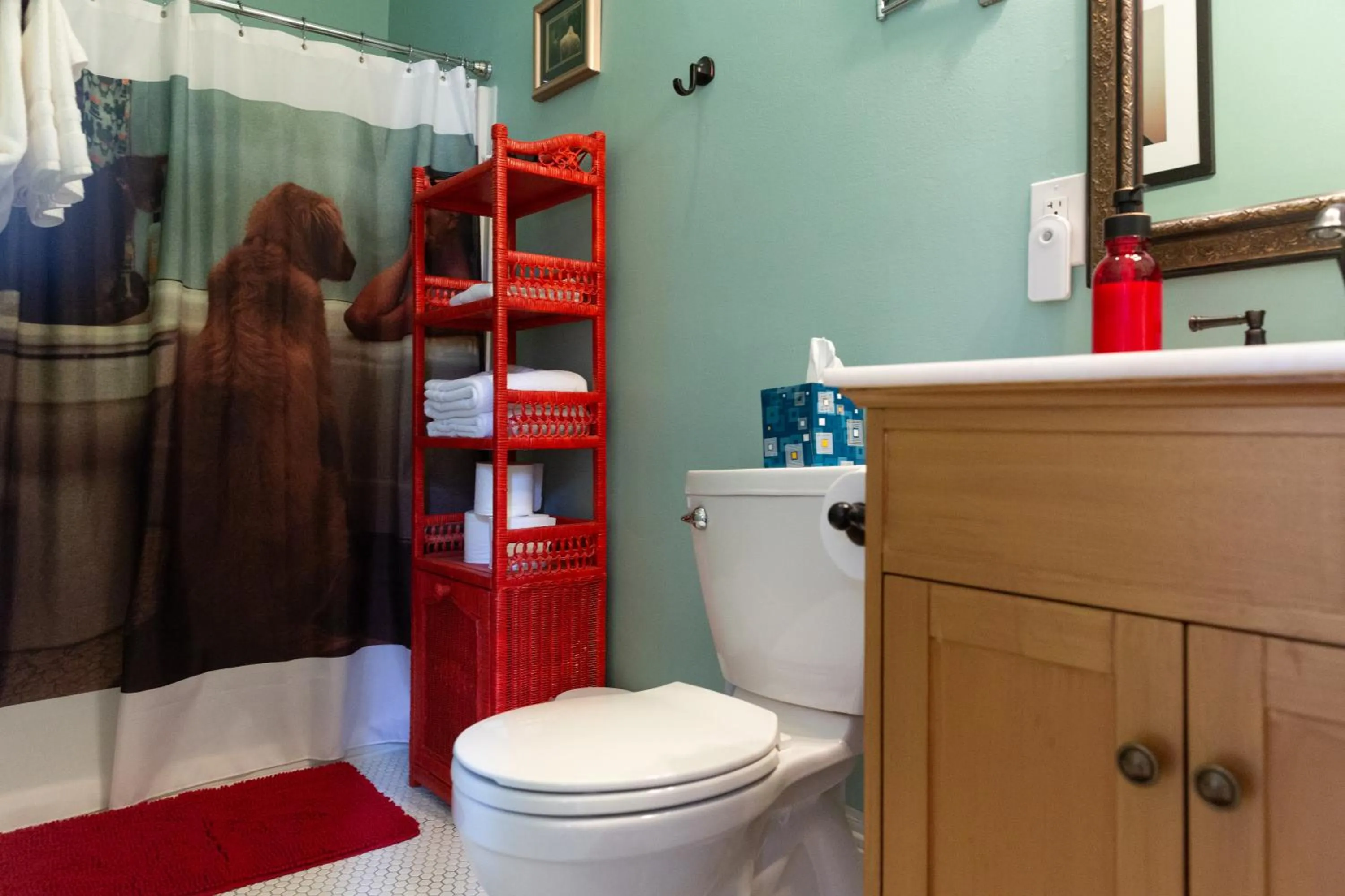 Bathroom in The Blue60 Marigny Inn