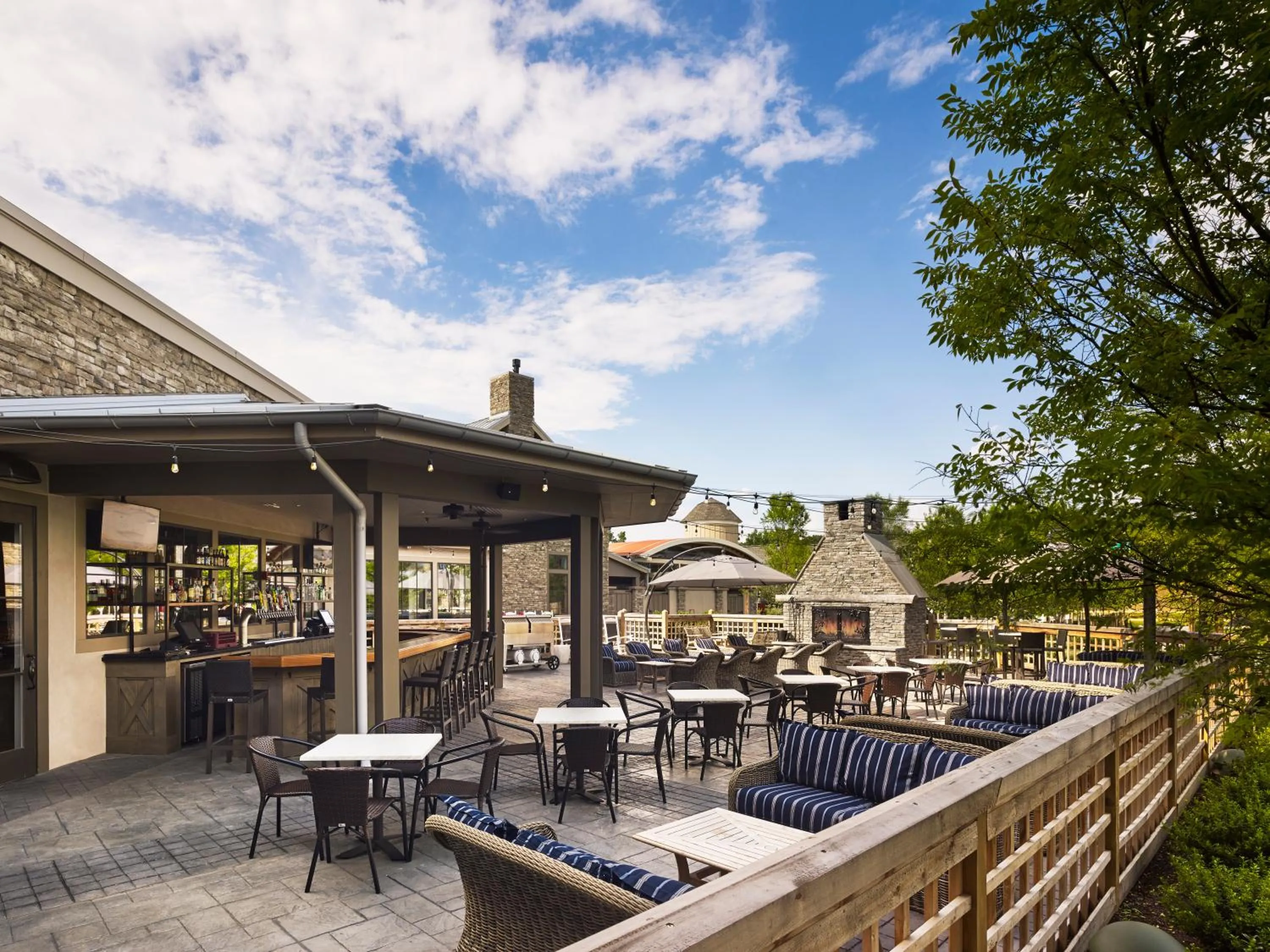 Patio in The Inn at Chesapeake Bay Beach Club