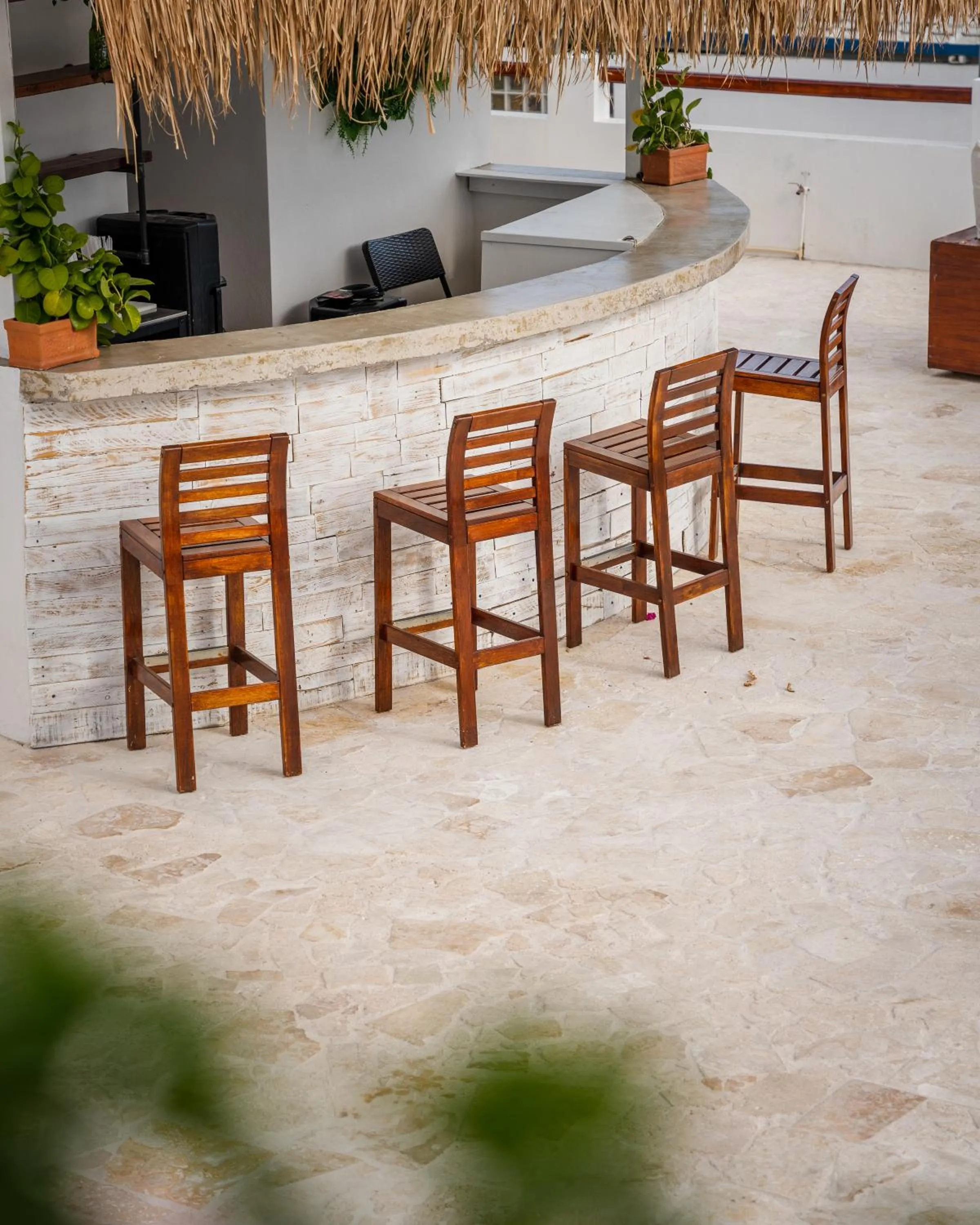 Pool view in Parguera Plaza Hotel - Adults Only