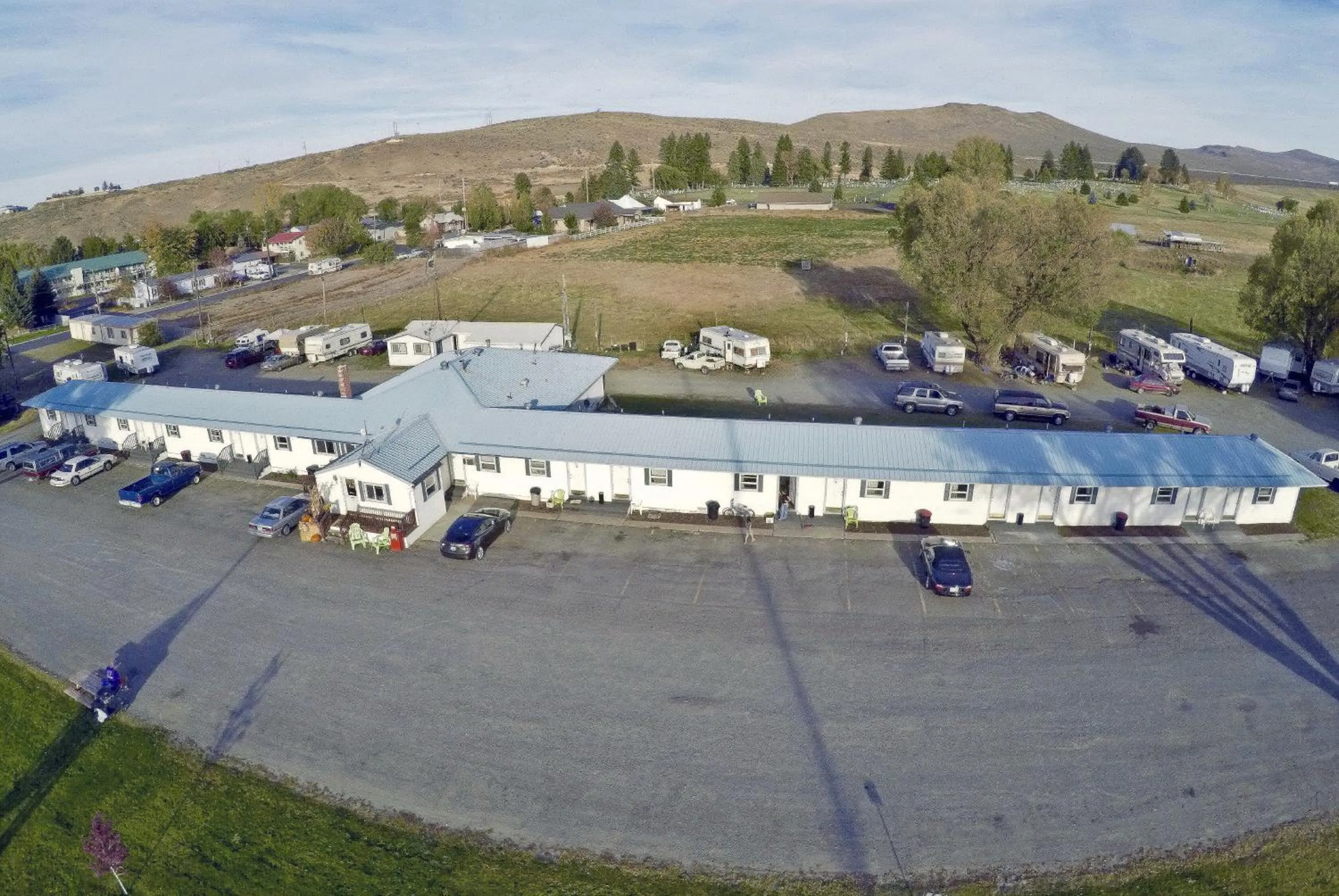 Lobby or reception in Baker City Motel & RV