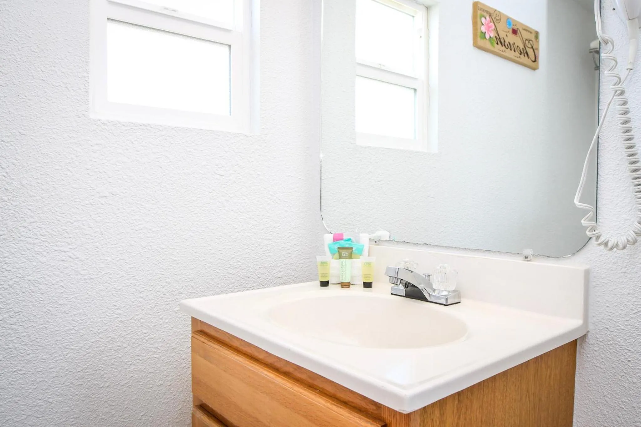 Bathroom in Baker City Motel & RV