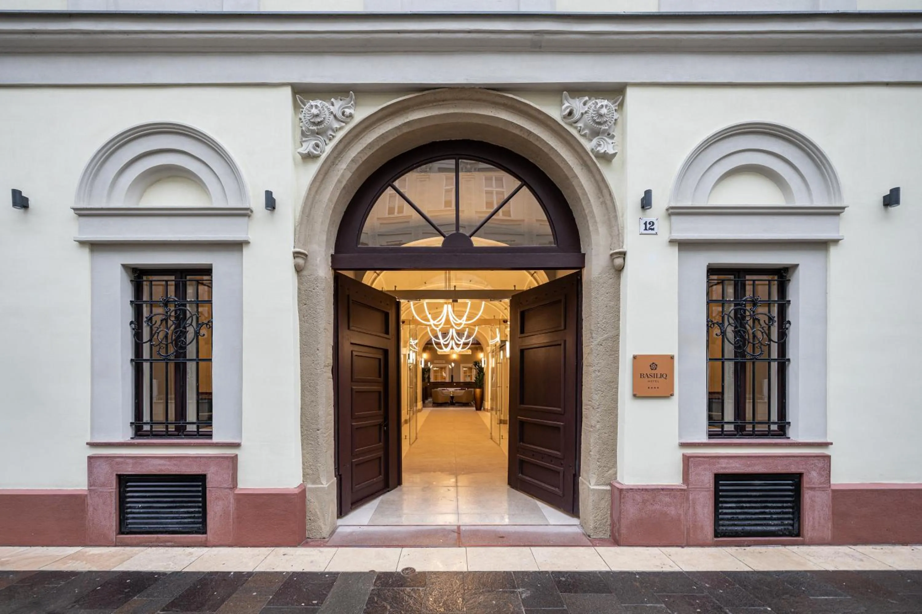 Facade/entrance in BasiliQ Hotel