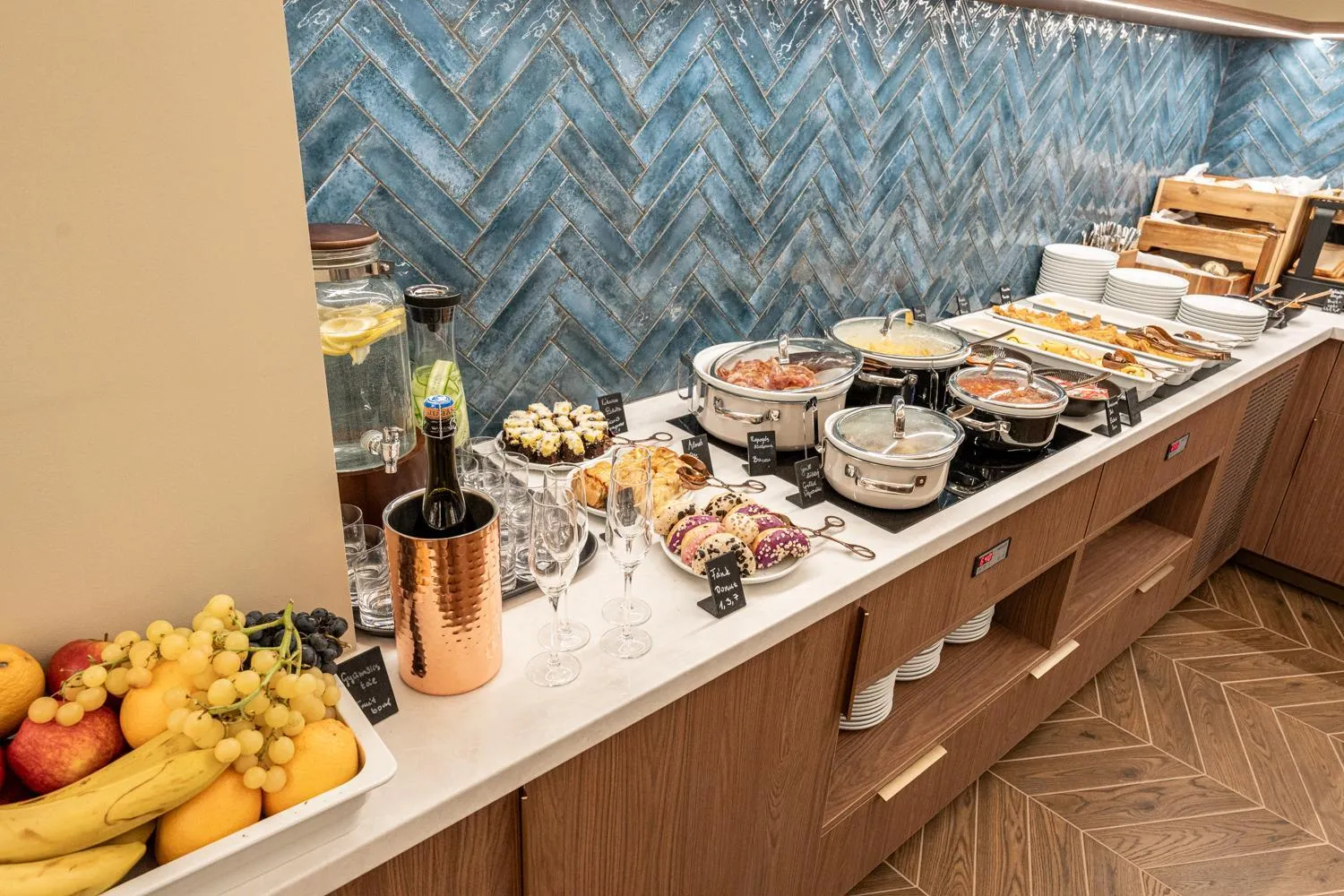 Breakfast in BasiliQ Hotel