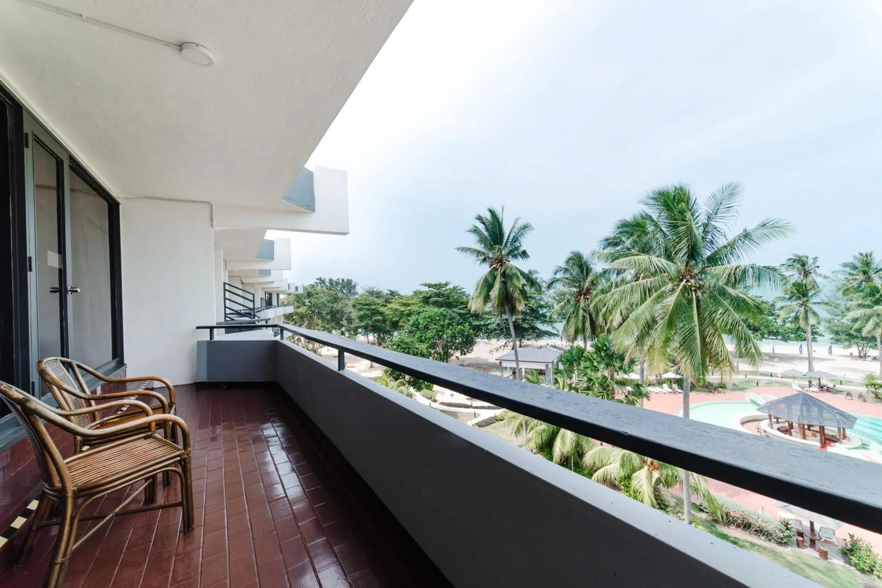 Balcony/Terrace in Tunamaya Beach & Spa Resort- Desaru