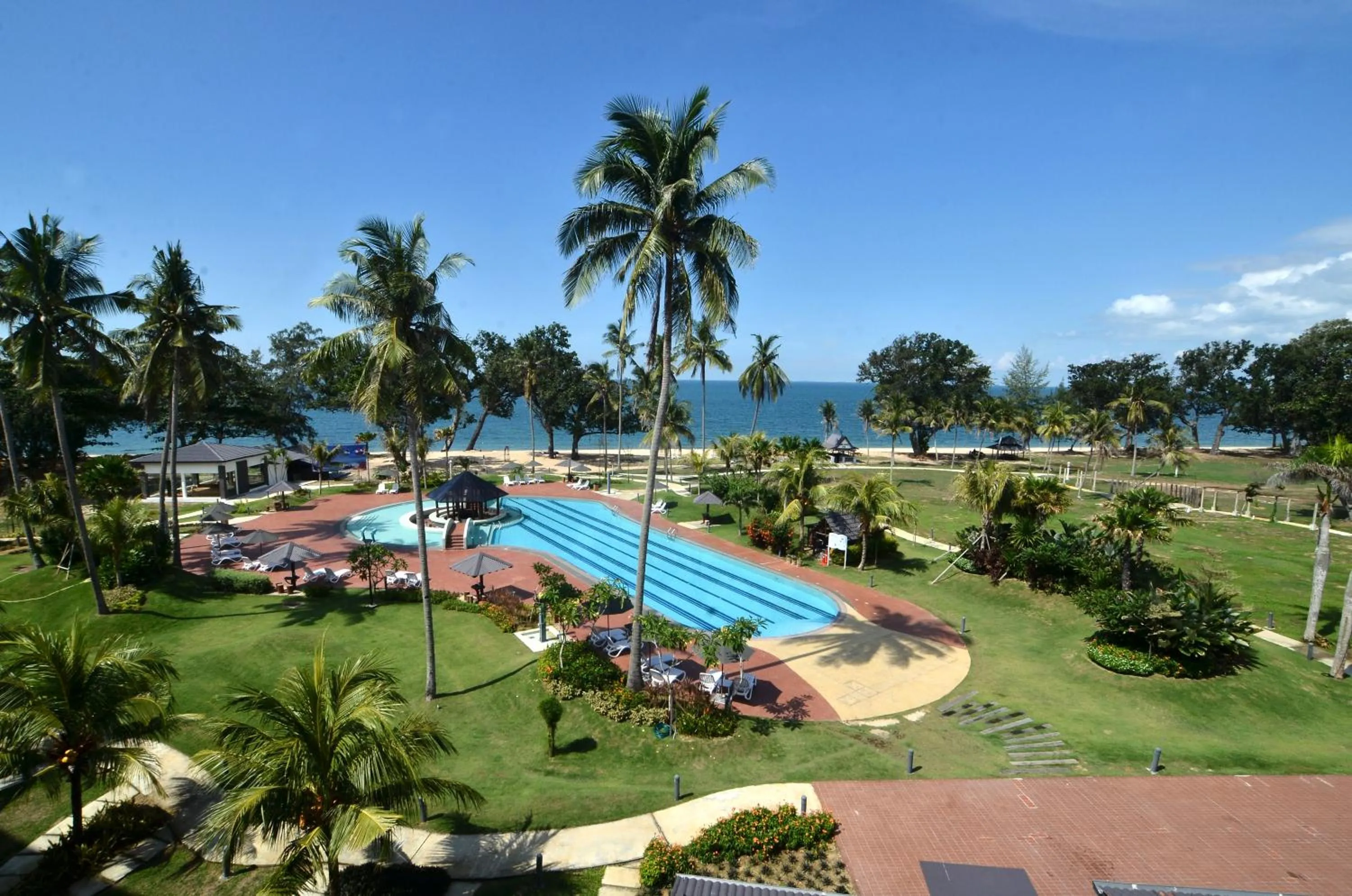 Pool view in Tunamaya Beach & Spa Resort- Desaru
