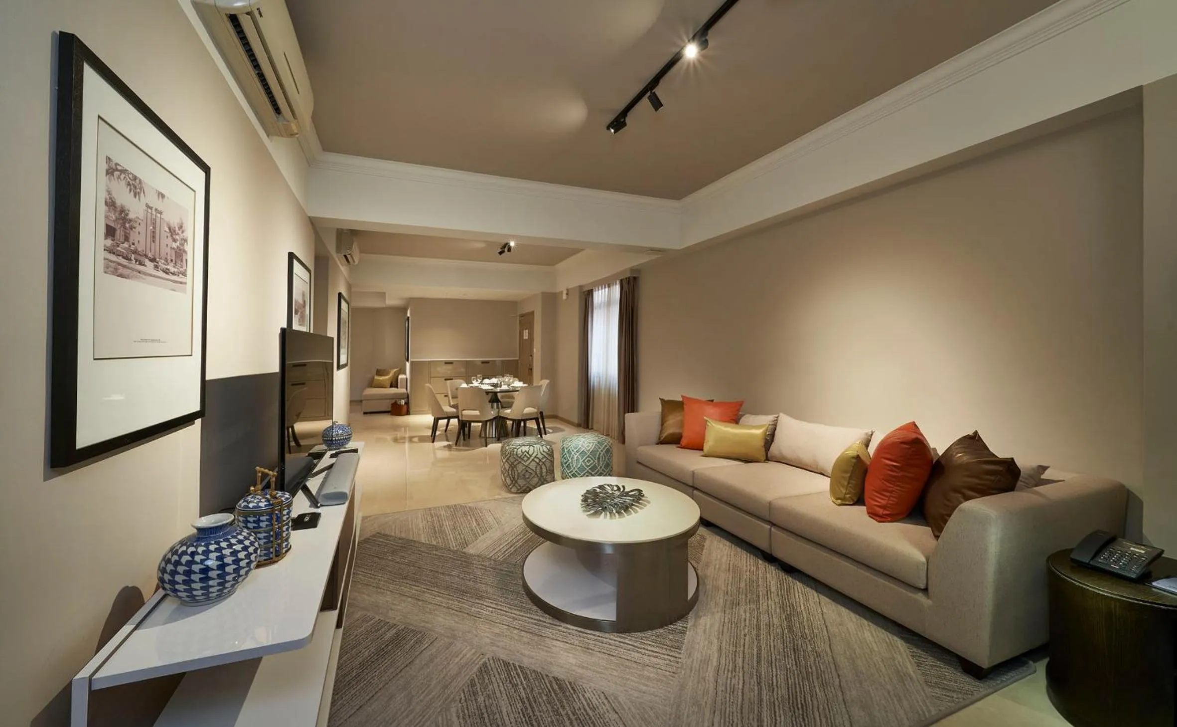 Living room in Great World Residences