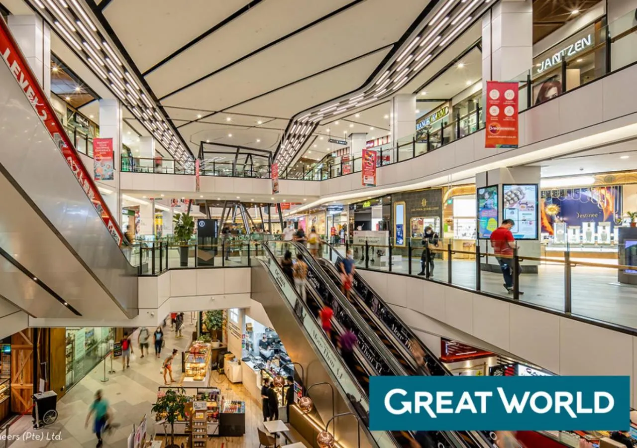 Shopping Area in Great World Residences