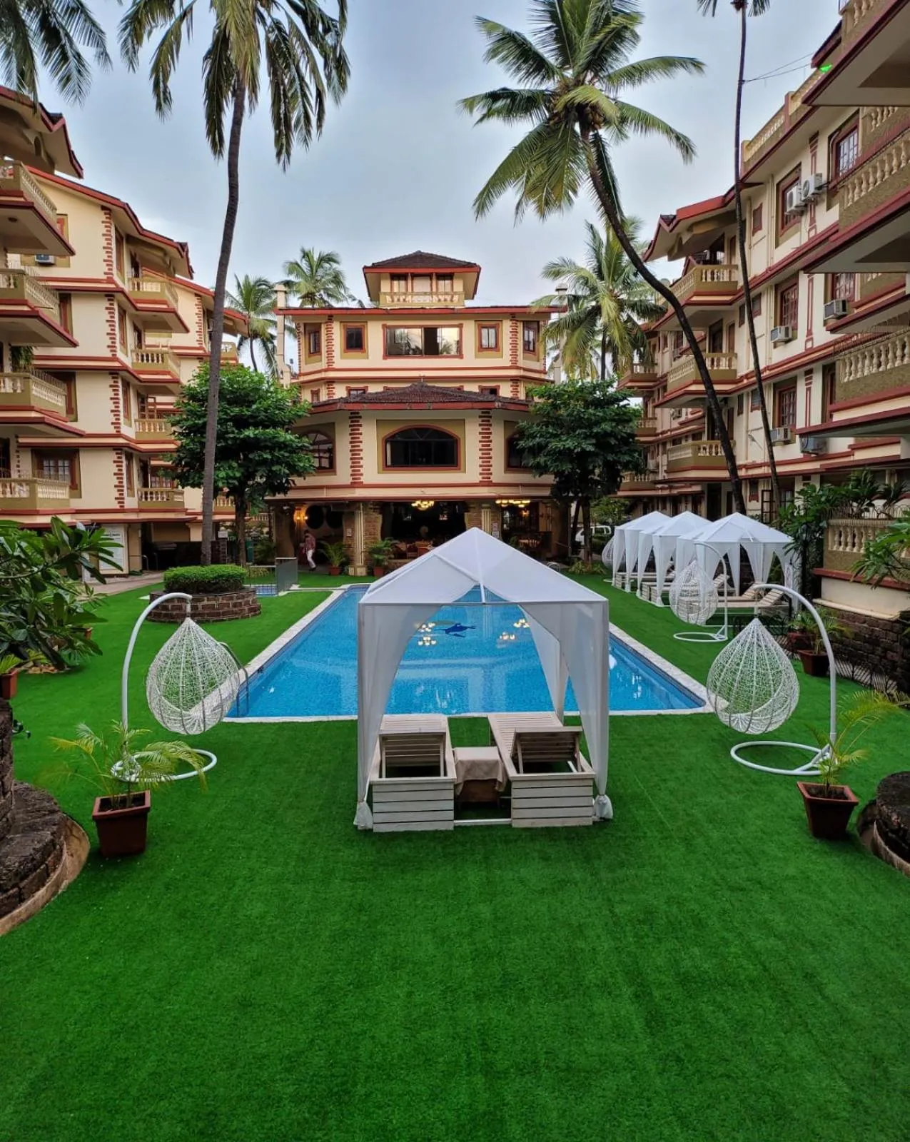Property building in Lillywoods Highland Beach Resort- Candolim