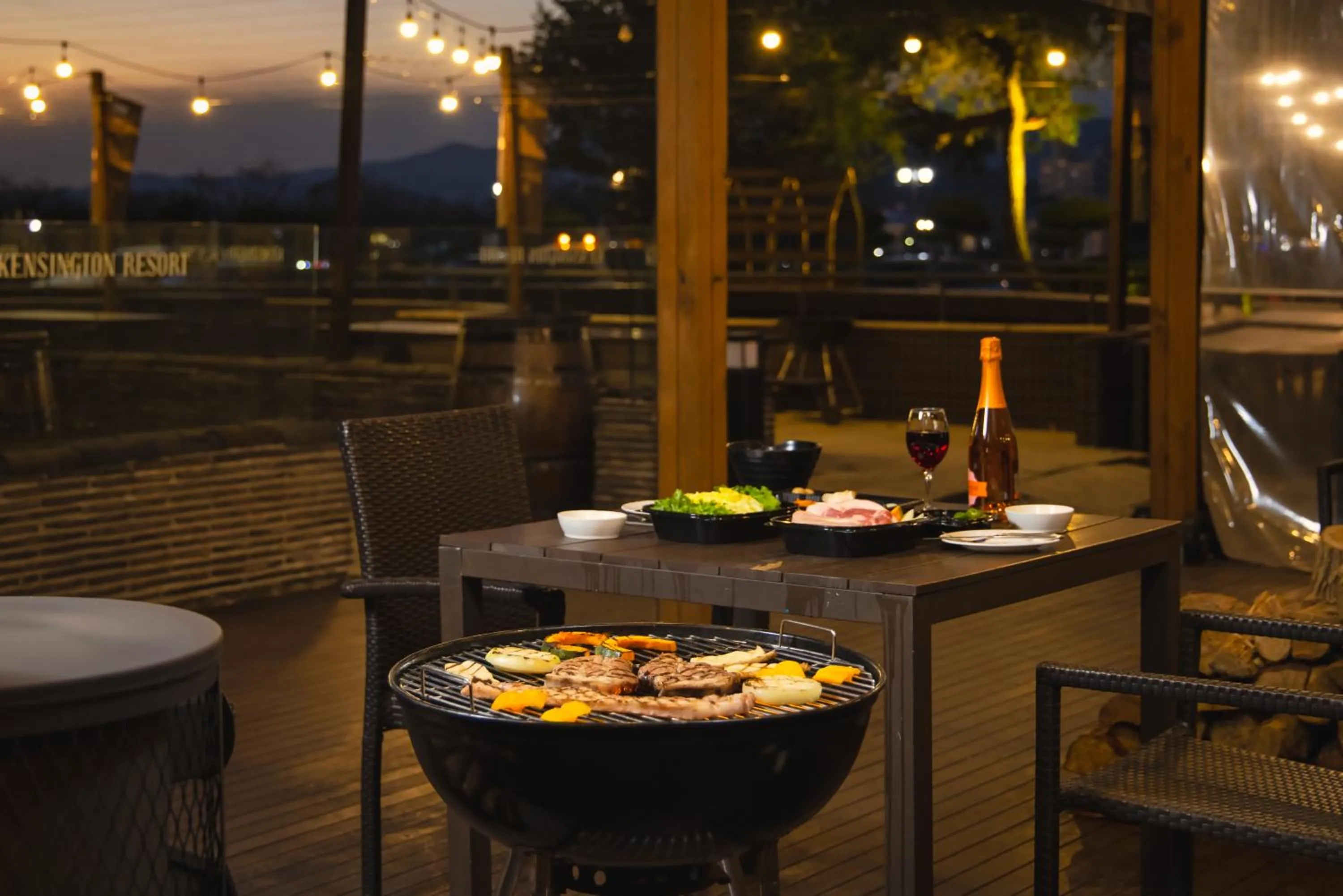 Dinner in KensingtonResort JirisanNamwon