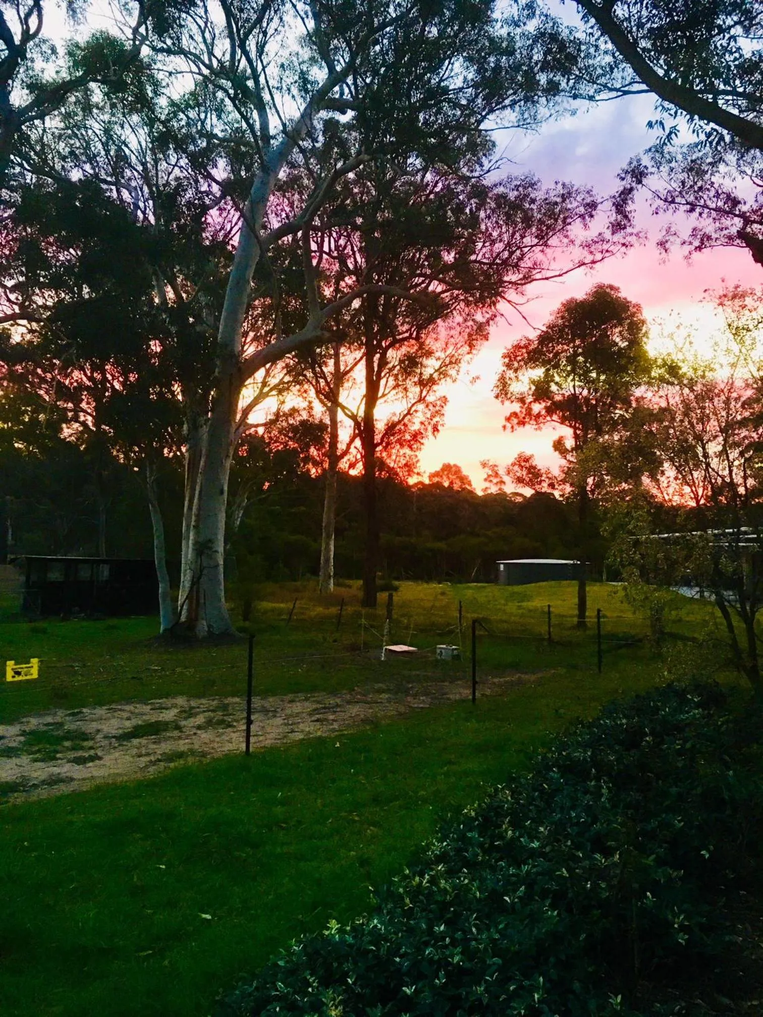 Sunset in Hunter Valley Retreat