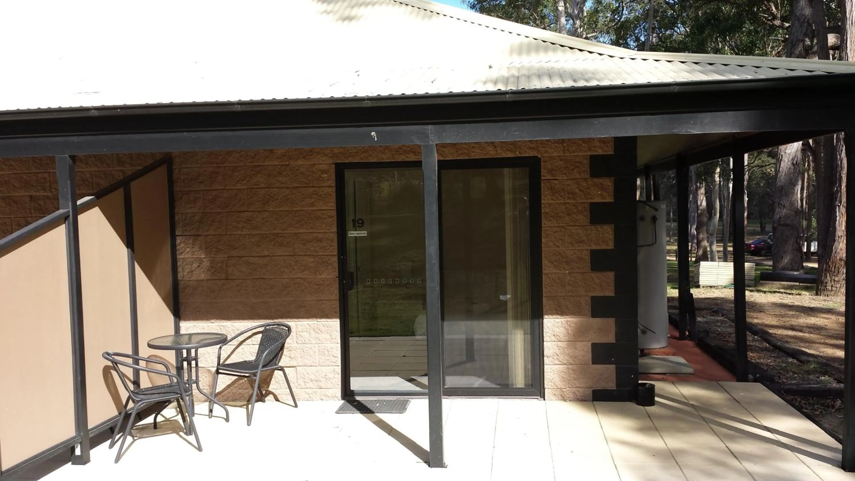 Facade/entrance in Hunter Valley Retreat