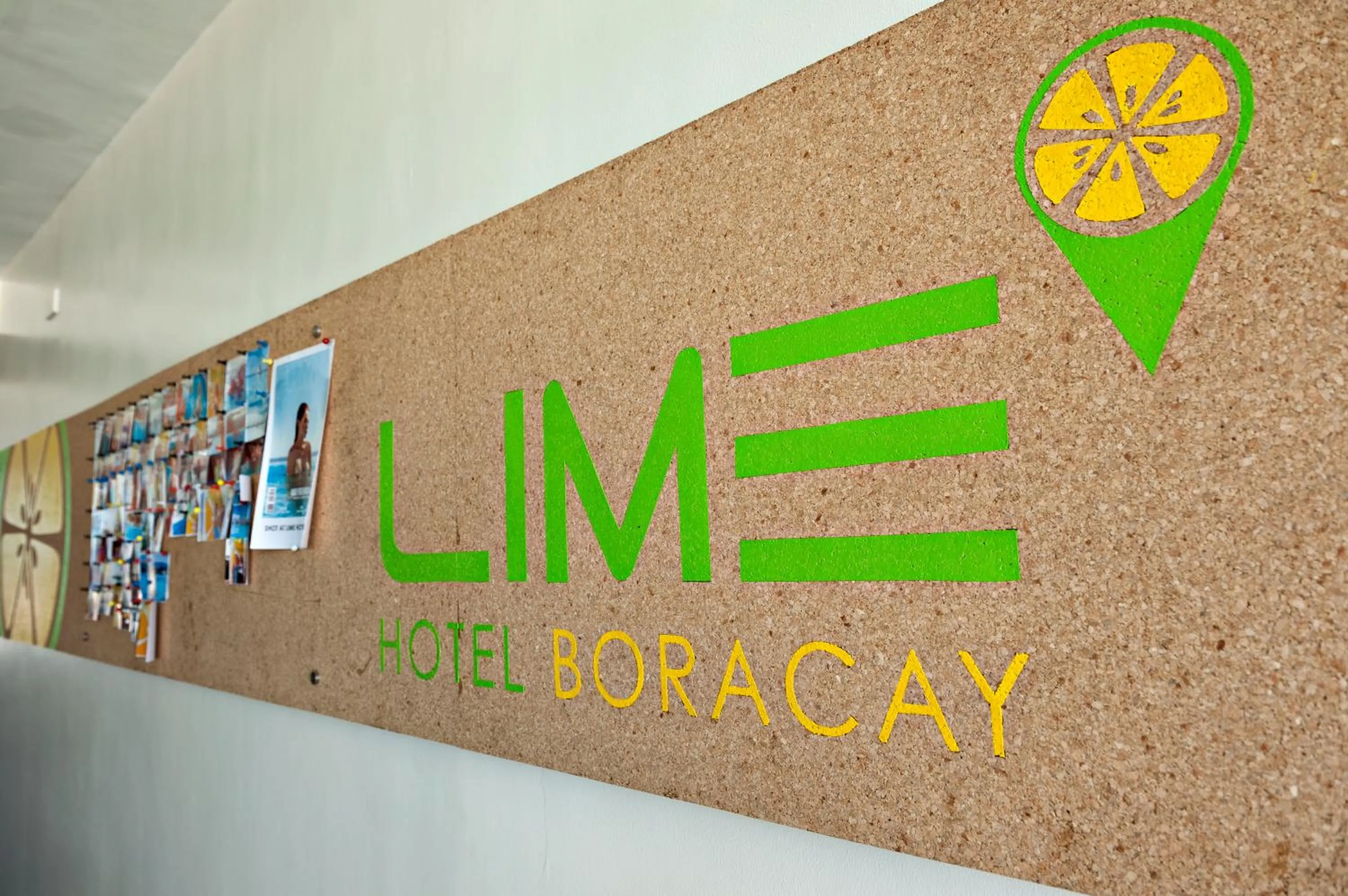 Property logo or sign in Lime Hotel Boracay