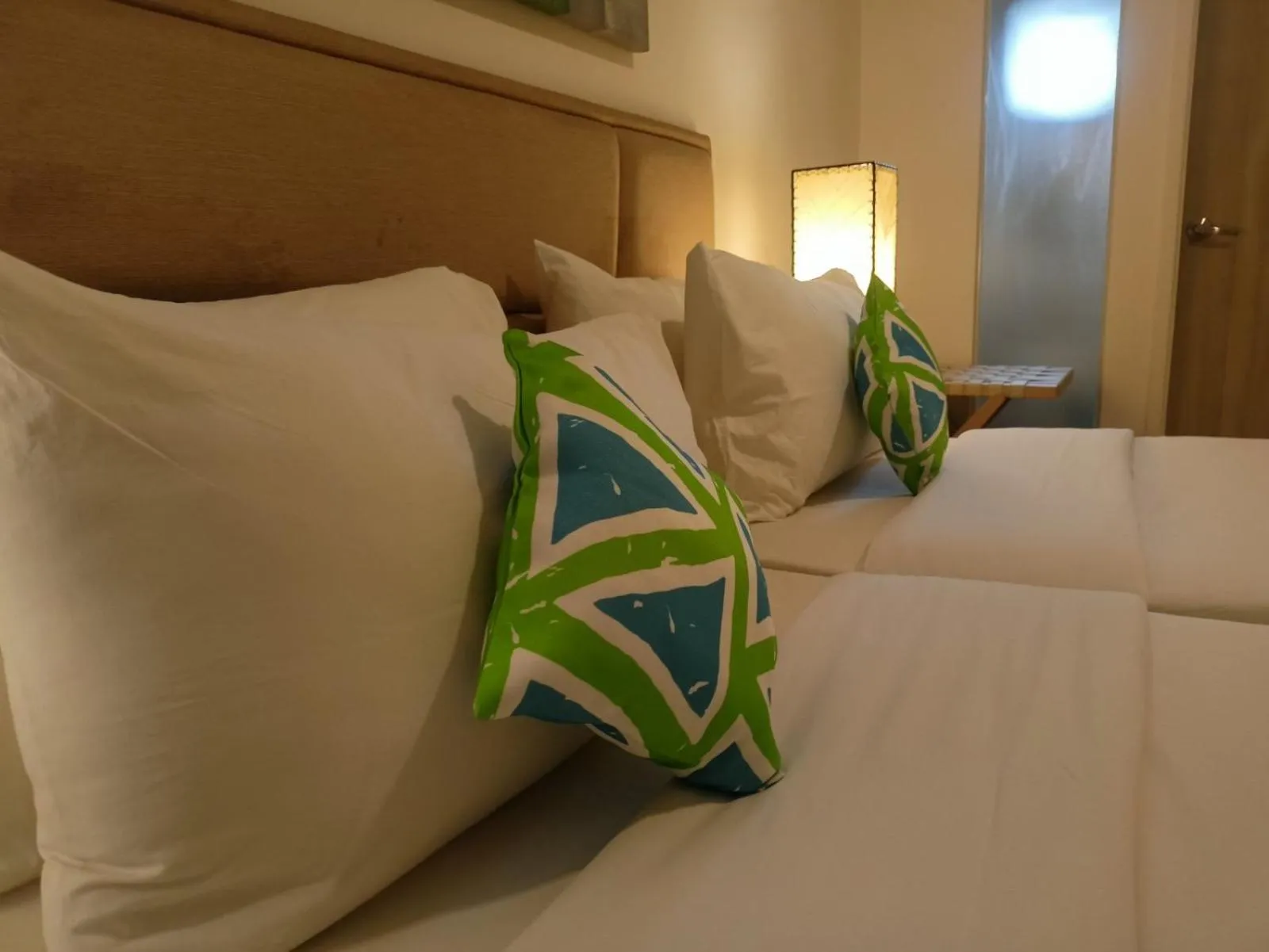 Bed in Lime Hotel Boracay