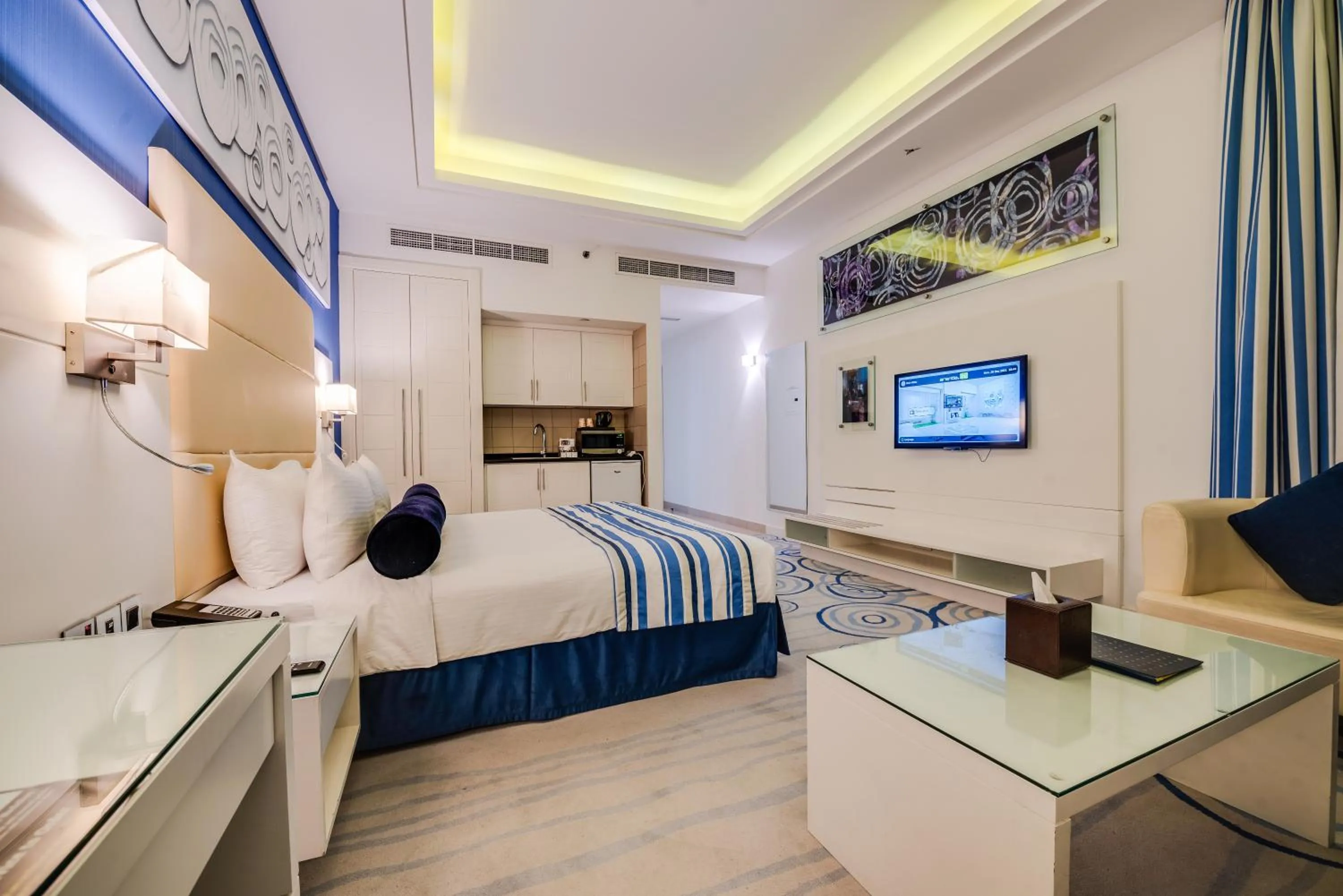 Photo of the whole room in Golden Tulip Downtown Abu Dhabi