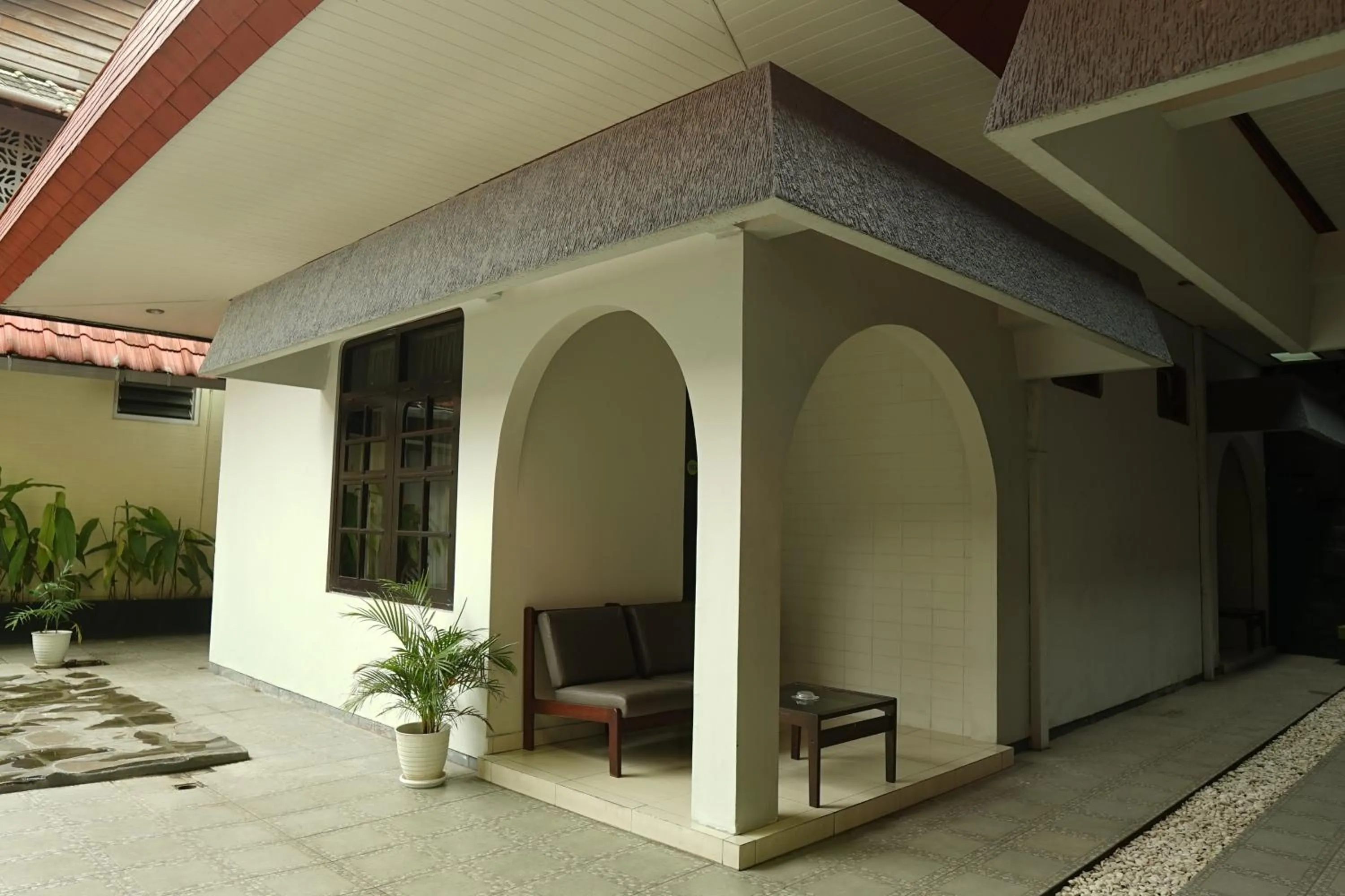 Garden view in Airlangga Hotel