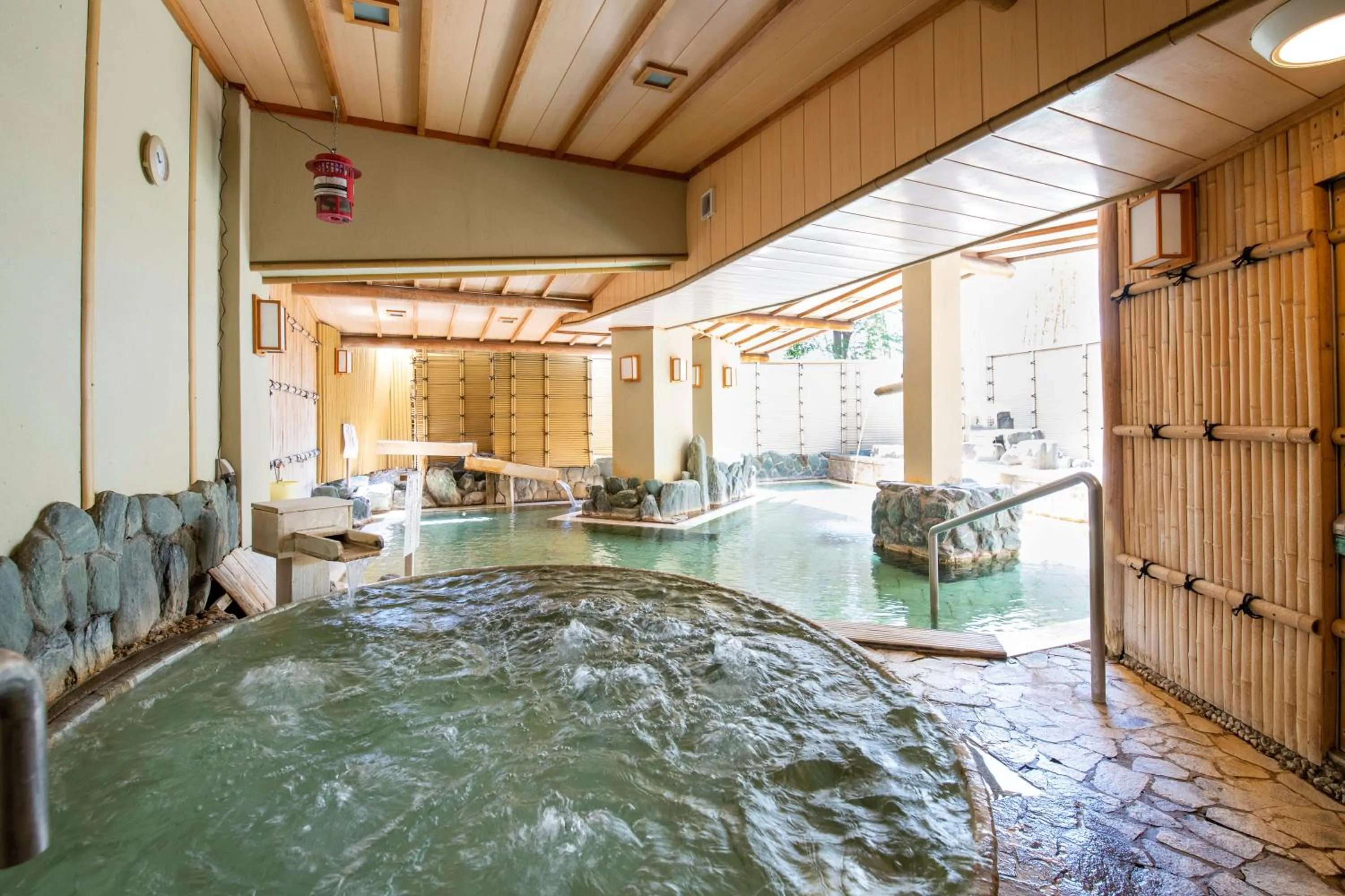 Open Air Bath in Mt Fuji Hanayagi no Sho Keizan