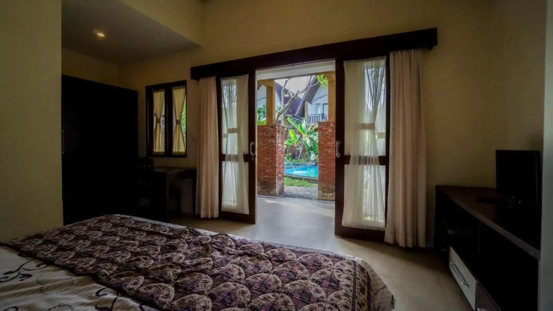 Bedroom, Bed in The Janan Villa