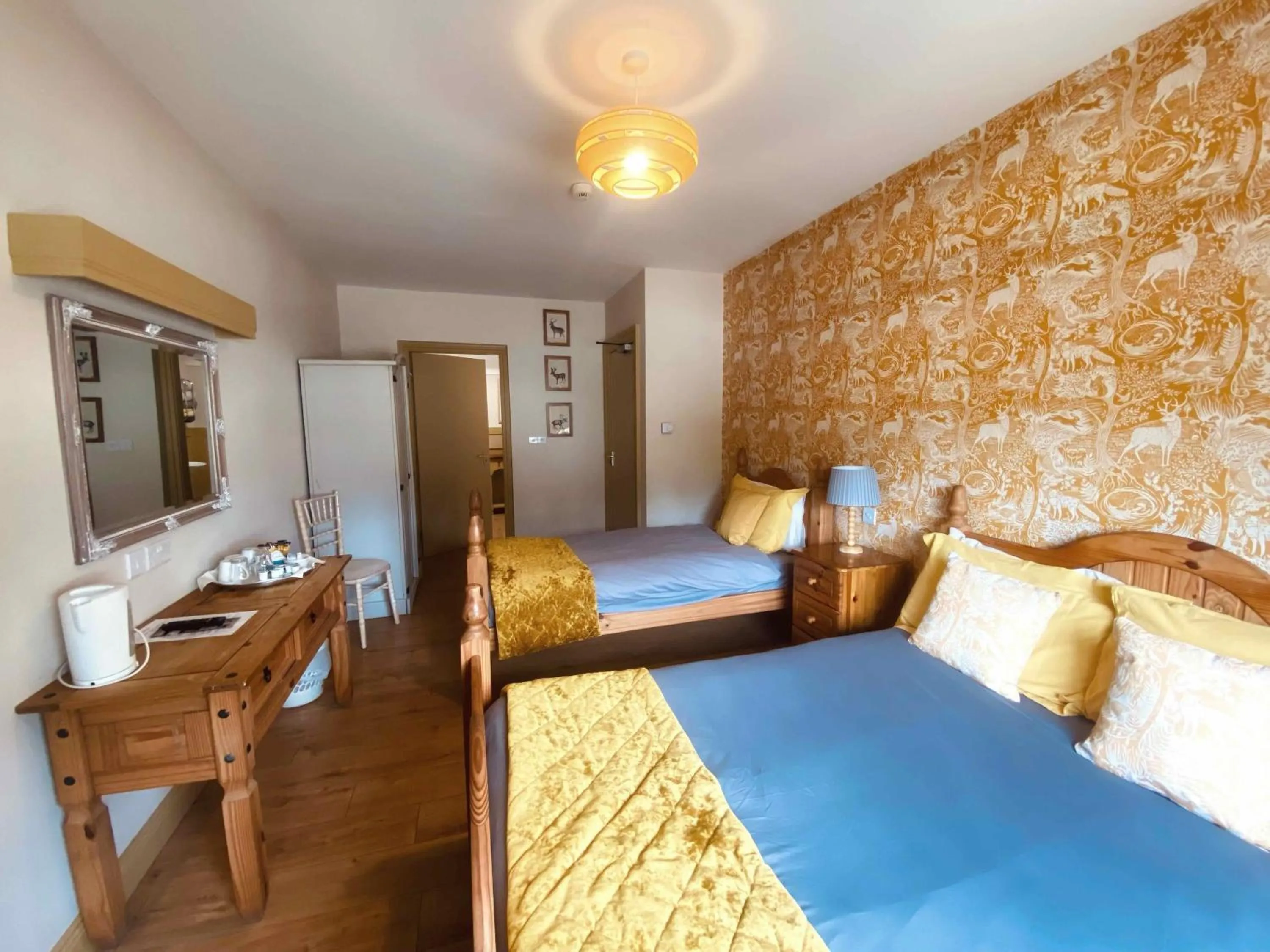 Bed in Dulrush Lodge Guest House, Restaurant and Self-Catering